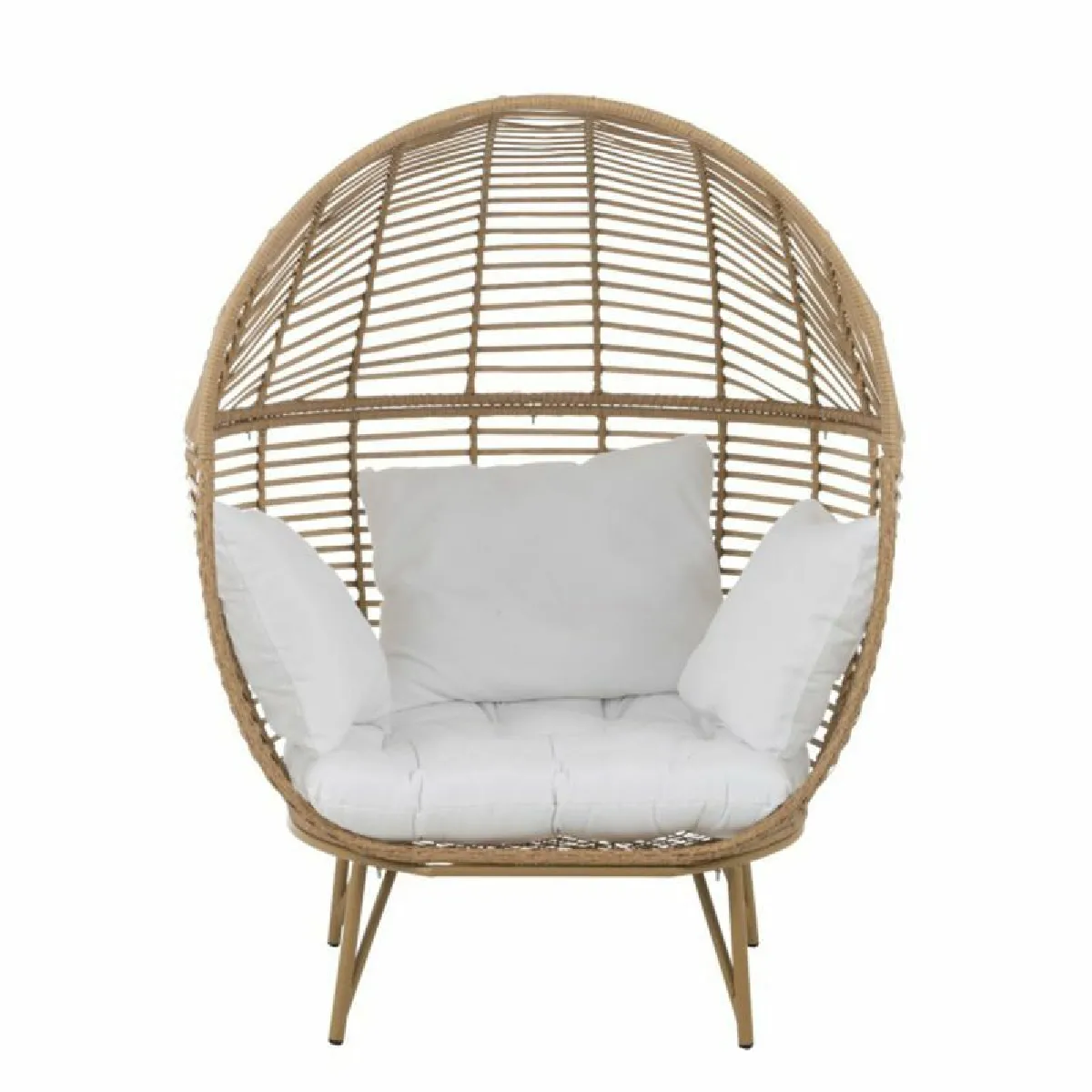Paris prix Chaise lounge de jardin ovale - Naturel
