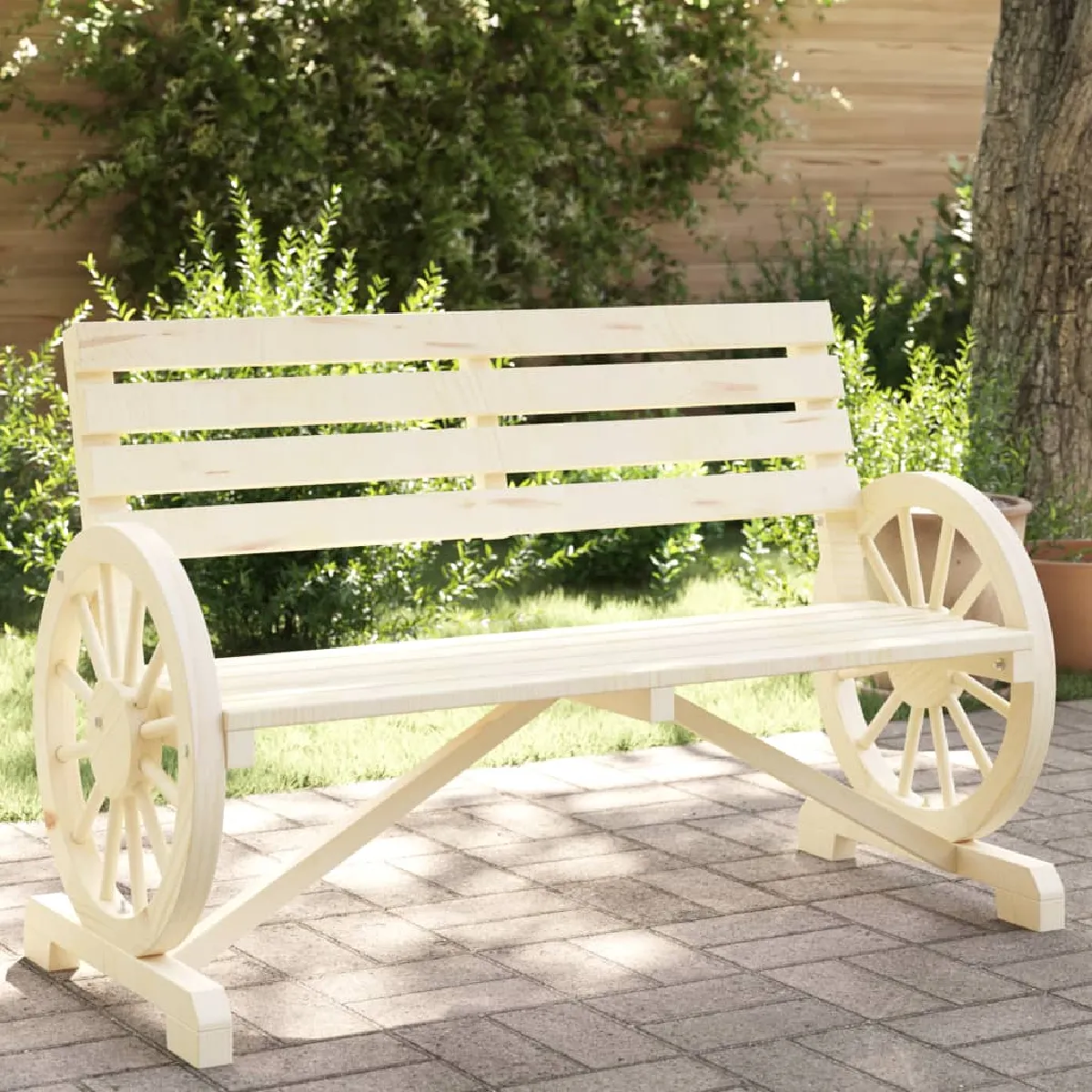 Vidaxl Banc De Jardin 2 Places