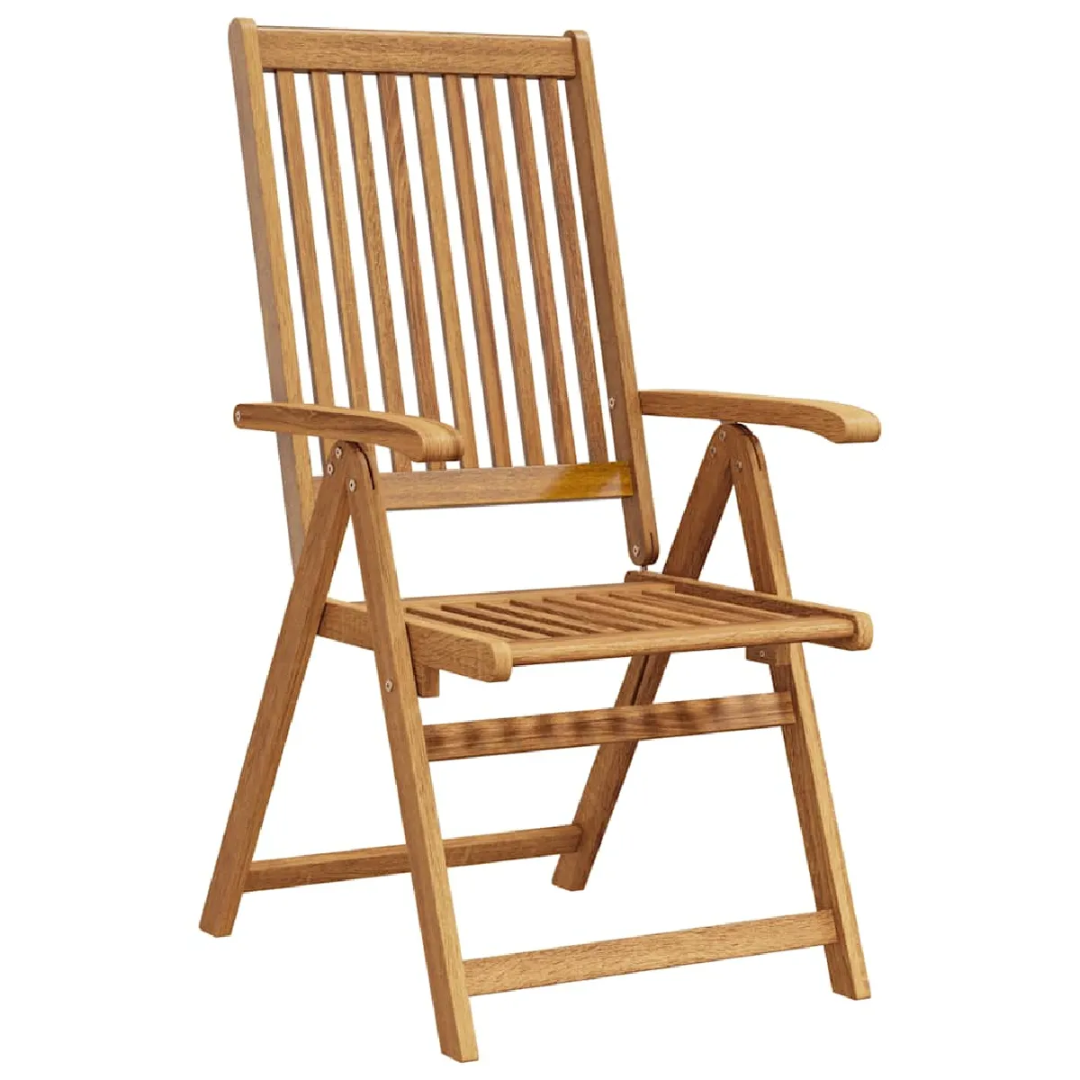 VidaXL Chaises pliables de jardin Bois d'acacia - vue 4