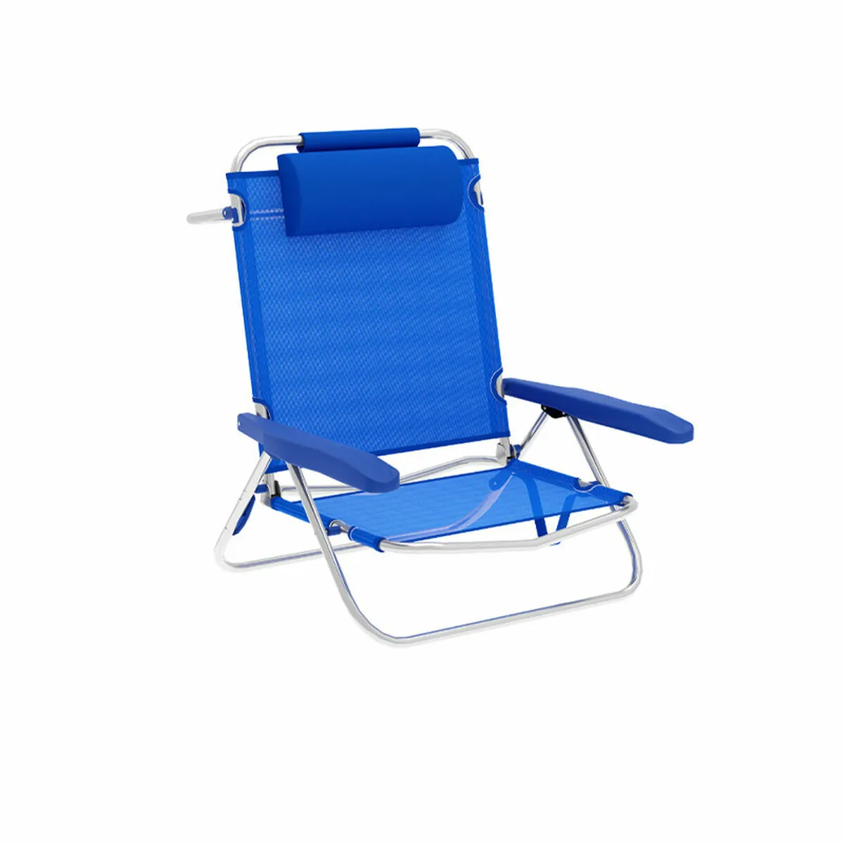 Marbueno Chaise de jardin pliante - Bleu