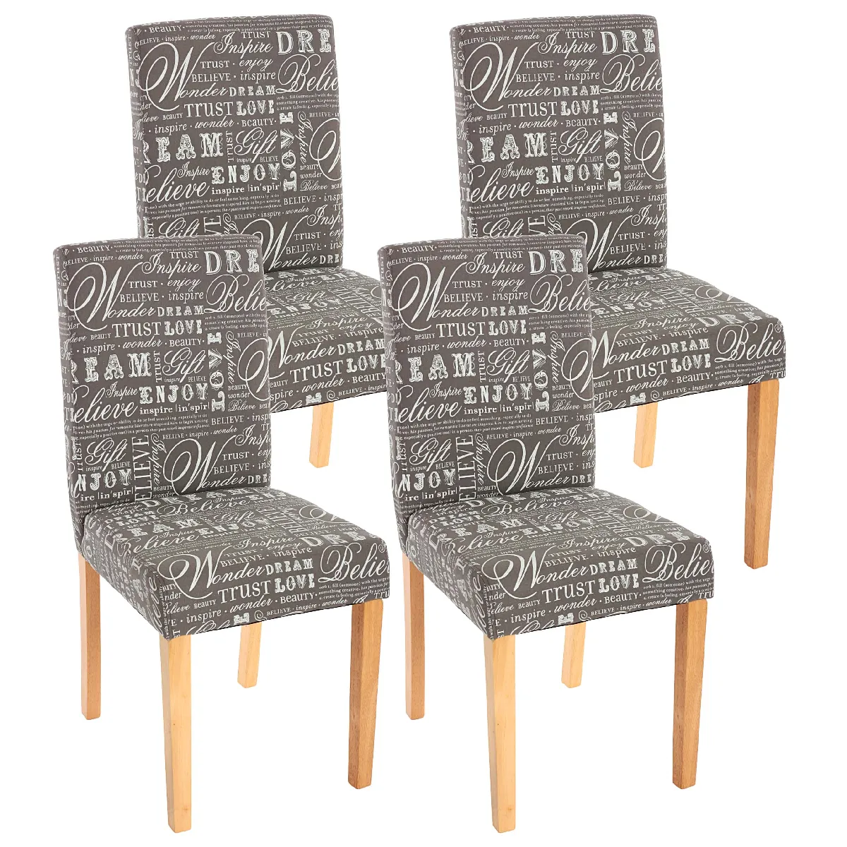 Mendler Gris Chaises Littau