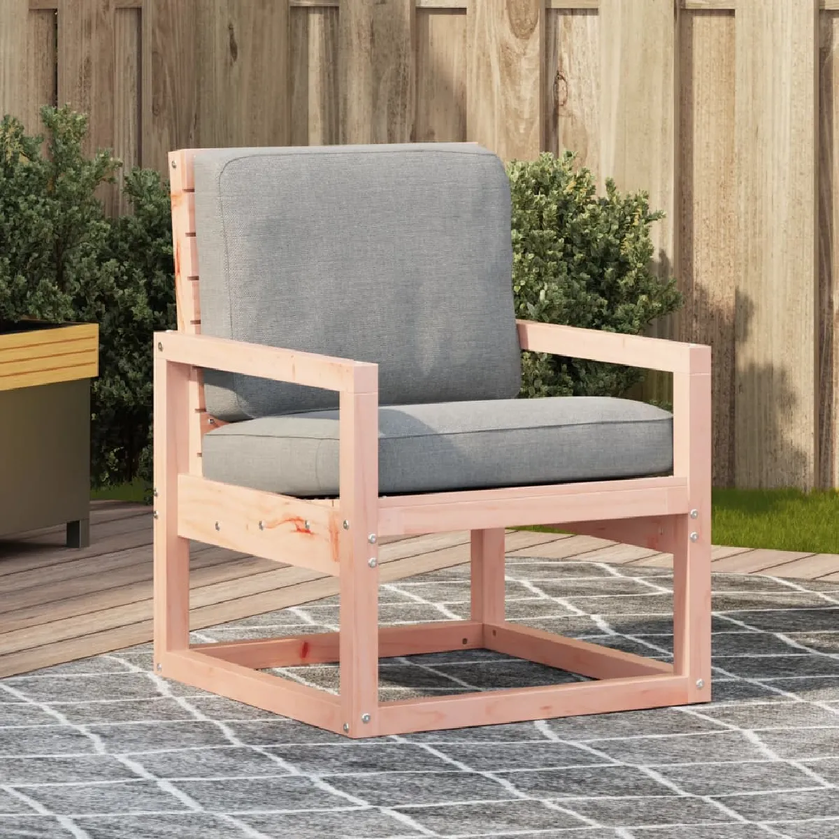 Vidaxl Chaise de jardin 57,5x63x76 cm
