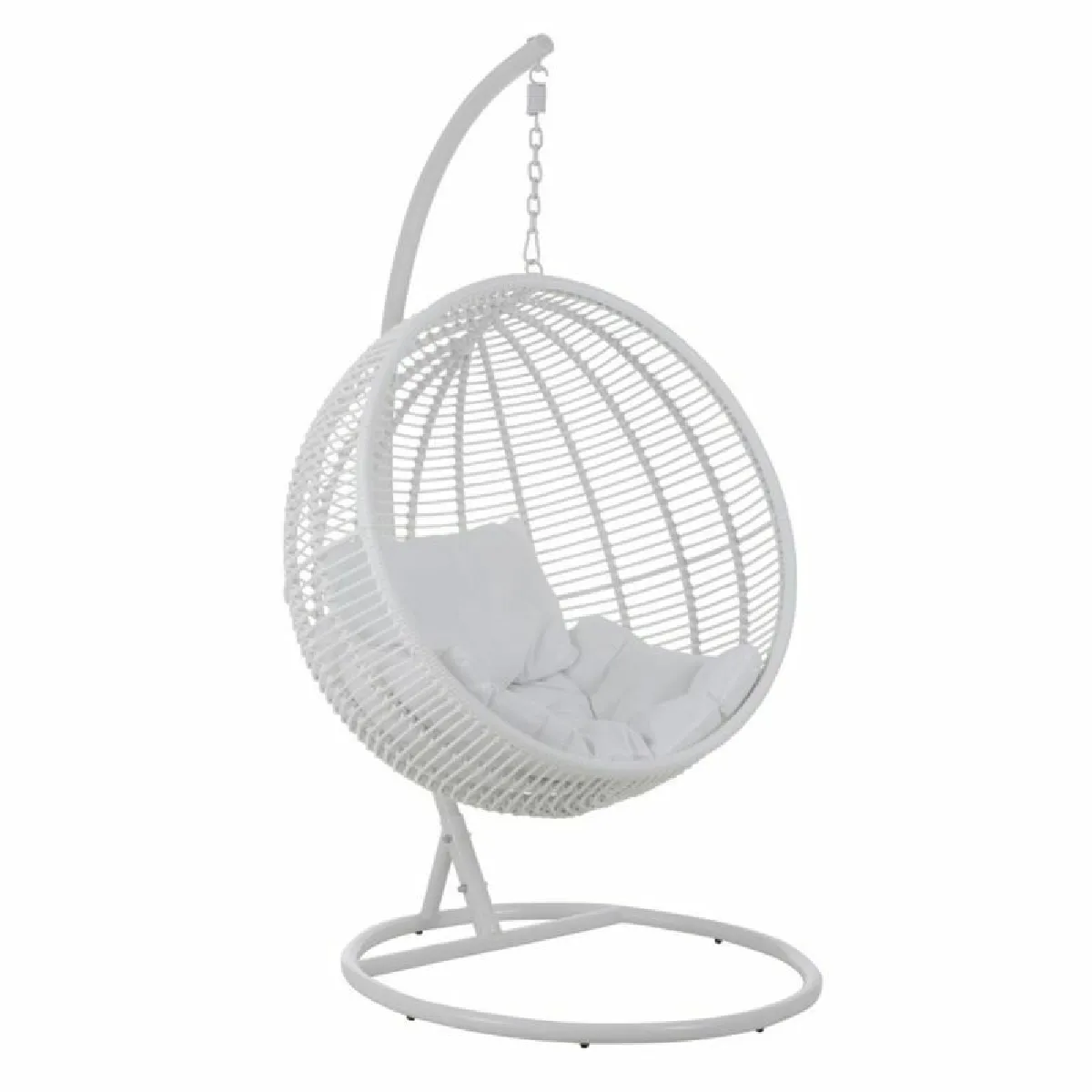 Paris prix Fauteuil suspendu de jardin - Blanc