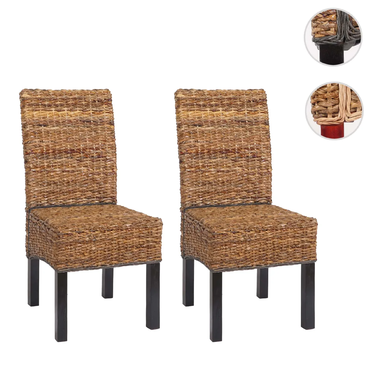 Mendler Chaises M69 - Banane Tressée
