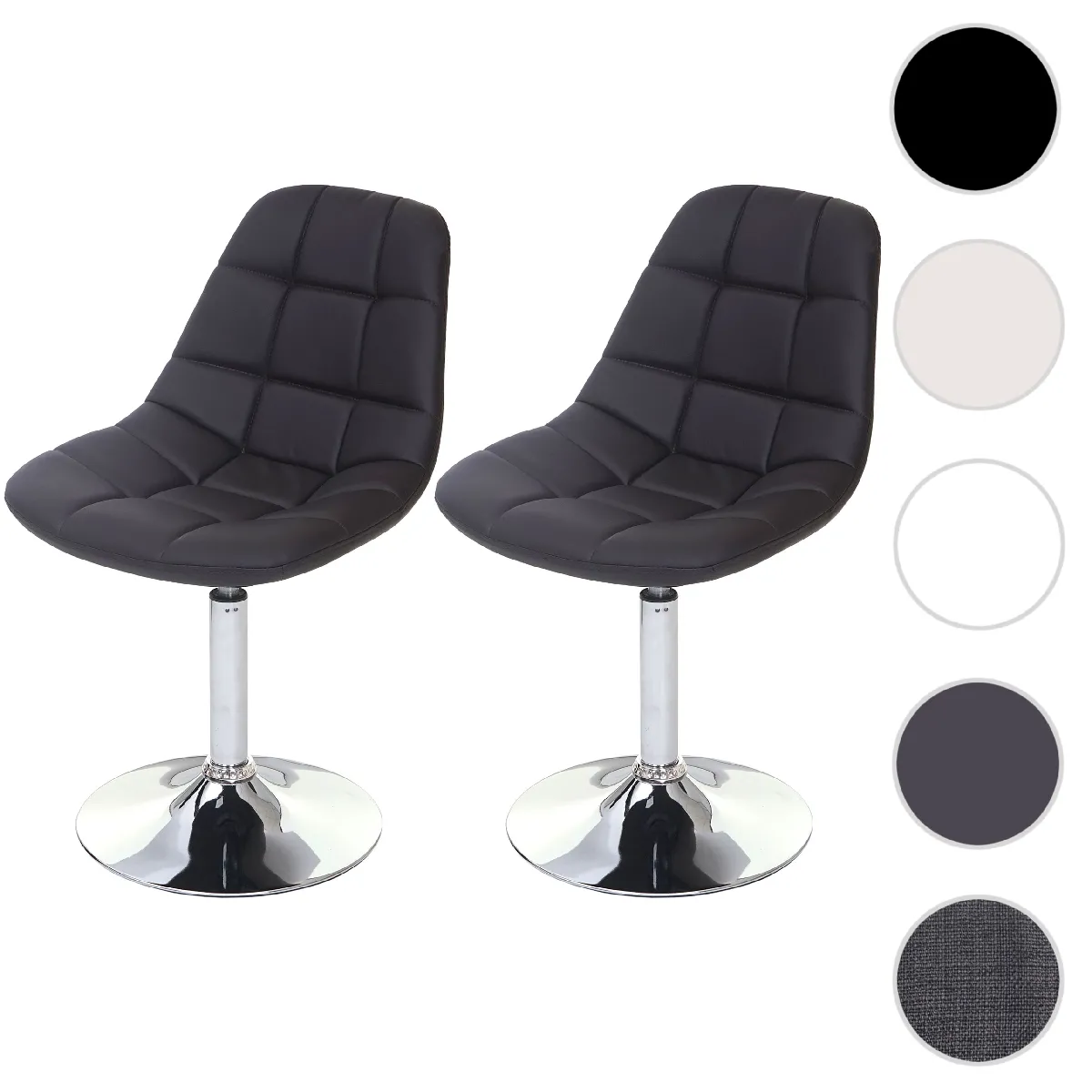 Mendler Marron Chaises Cascina Pivotante