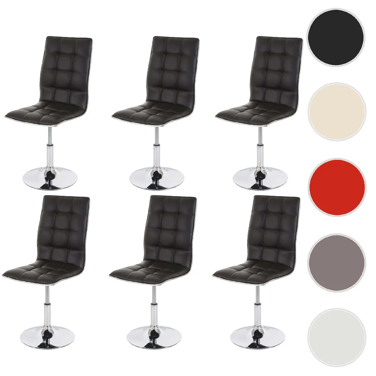 Mendler Marron Chaises Hwc-C41