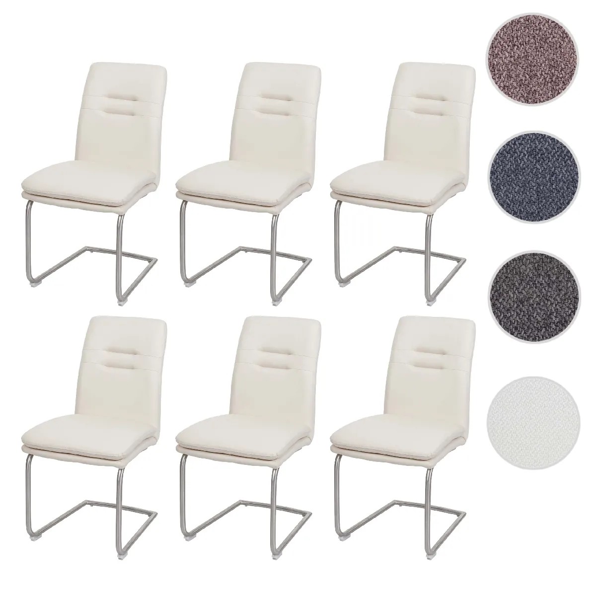 Mendler HWC-H70 - Lot de 6 Chaises Mendler HWC-H70 - Lot de 6 Chaises