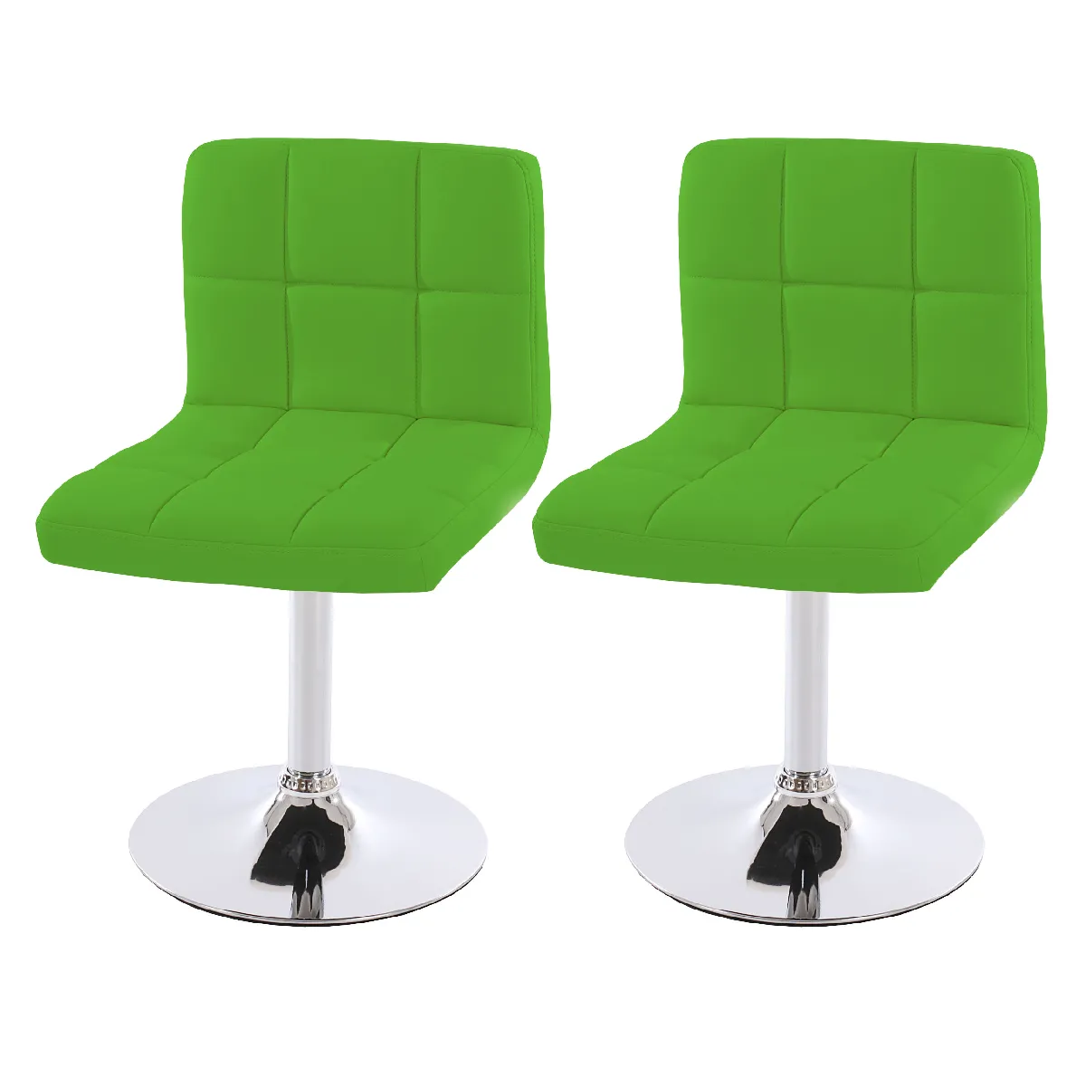 Mendler Vert Chaises Kavala Lot De 2