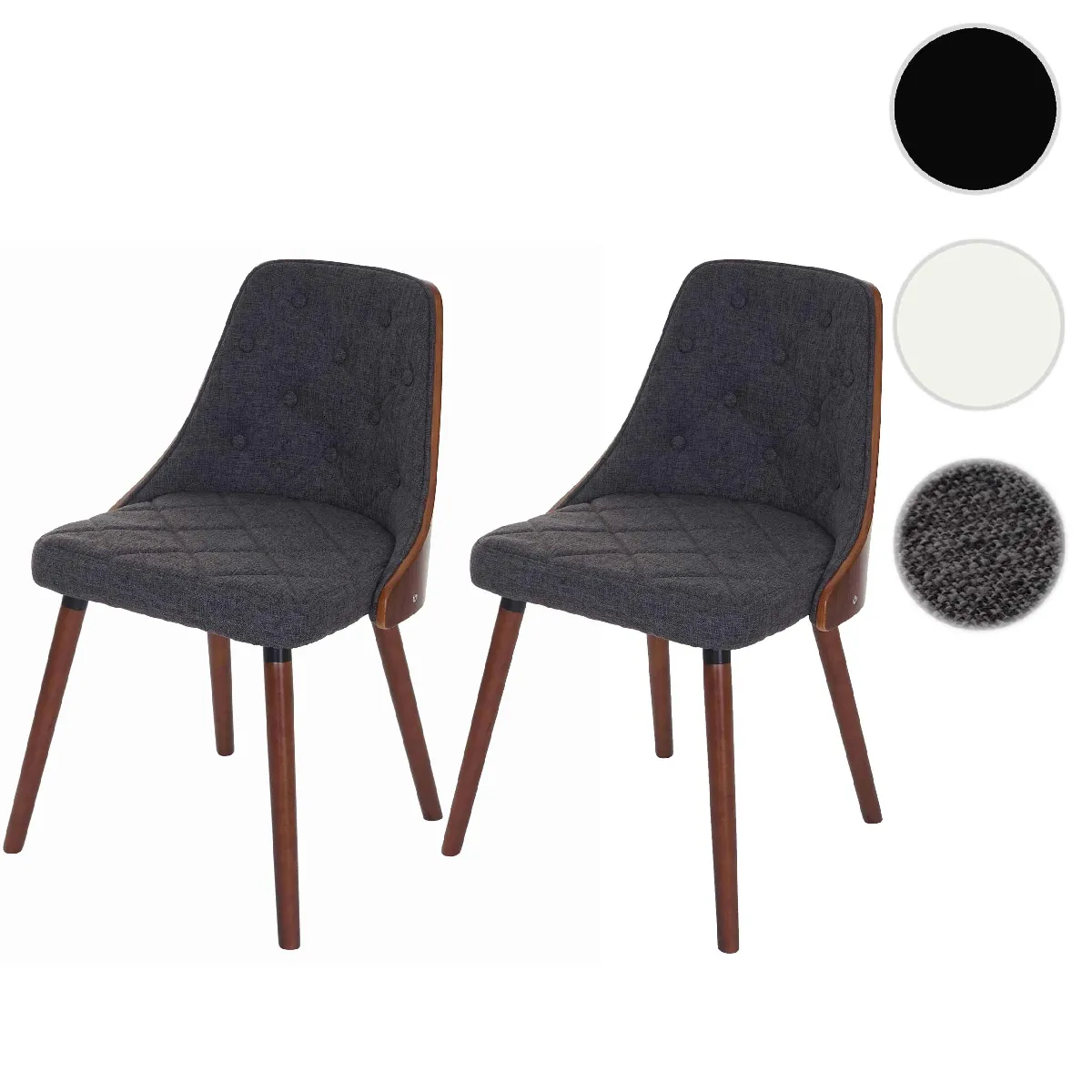 Mendler Osijek - Lot de 2 - Gris