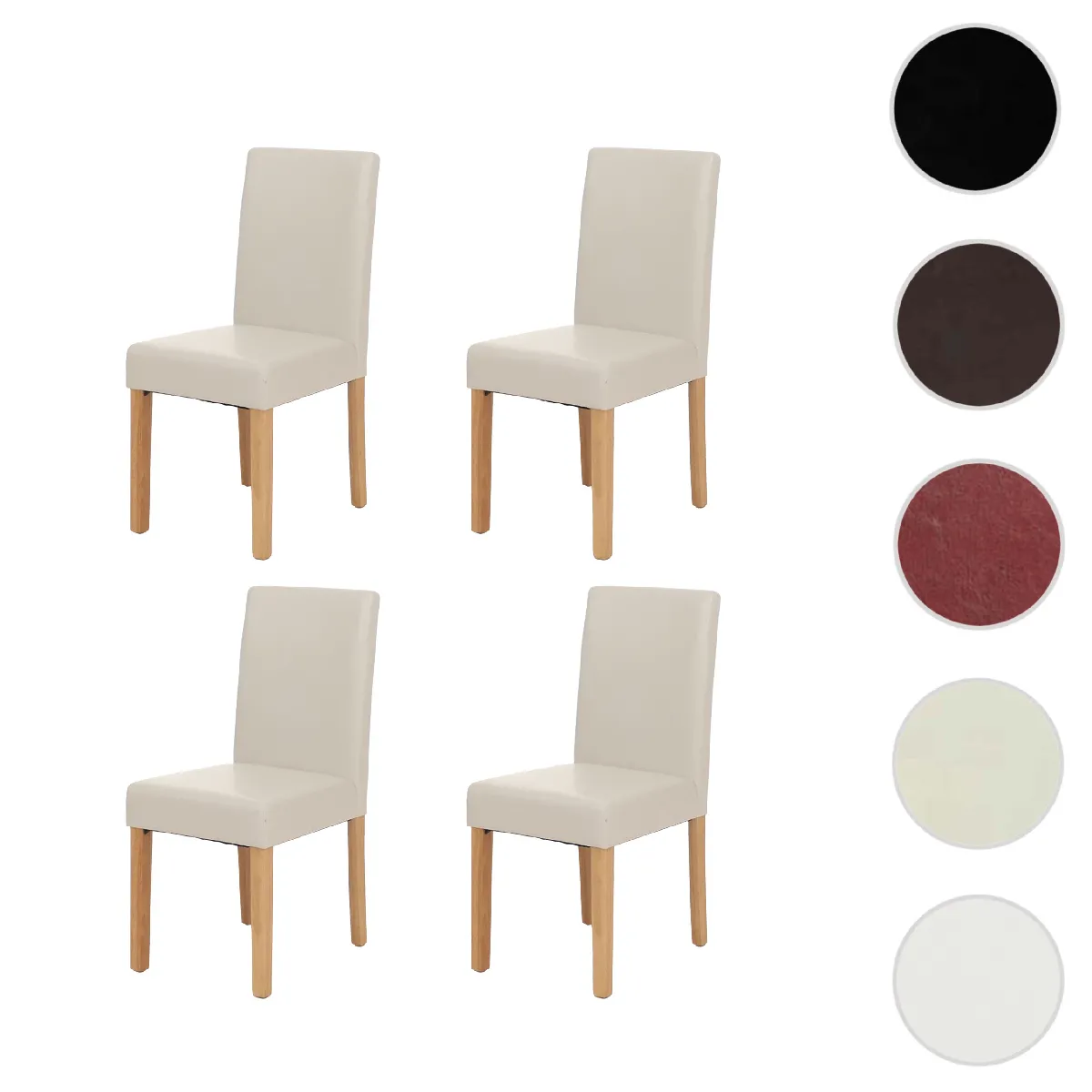 Mendler Blanc Chaises Littau