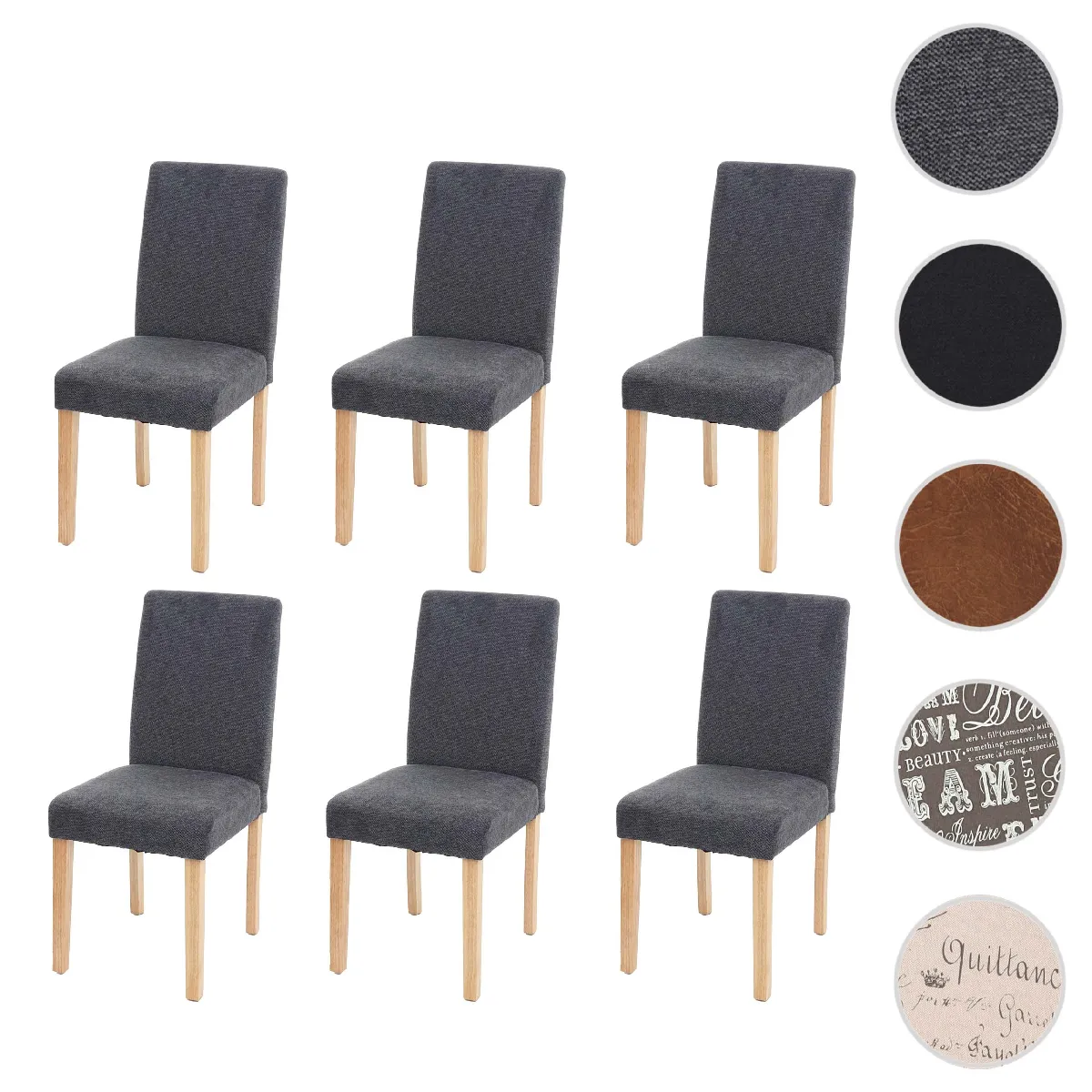 Mendler Gris Littau Chaise