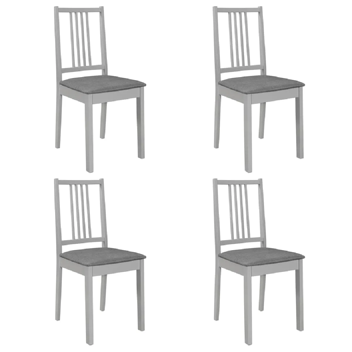 VidaXL Chaises Lot de 6 Bois - vue 1