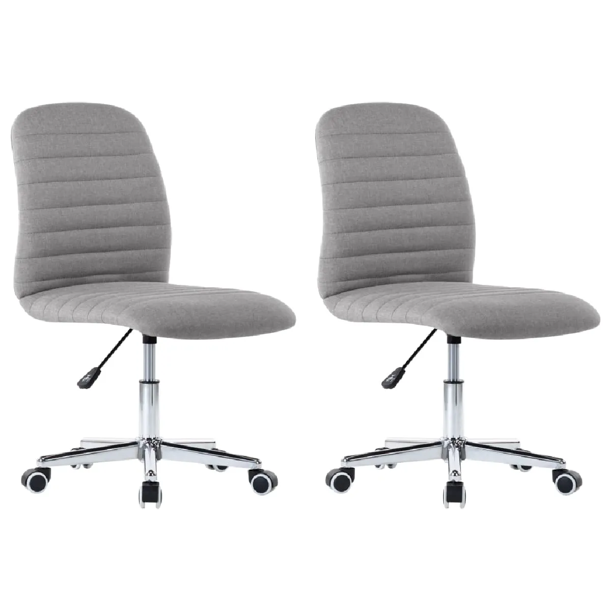 Decoshop26 Lot de 2 - Gris clair