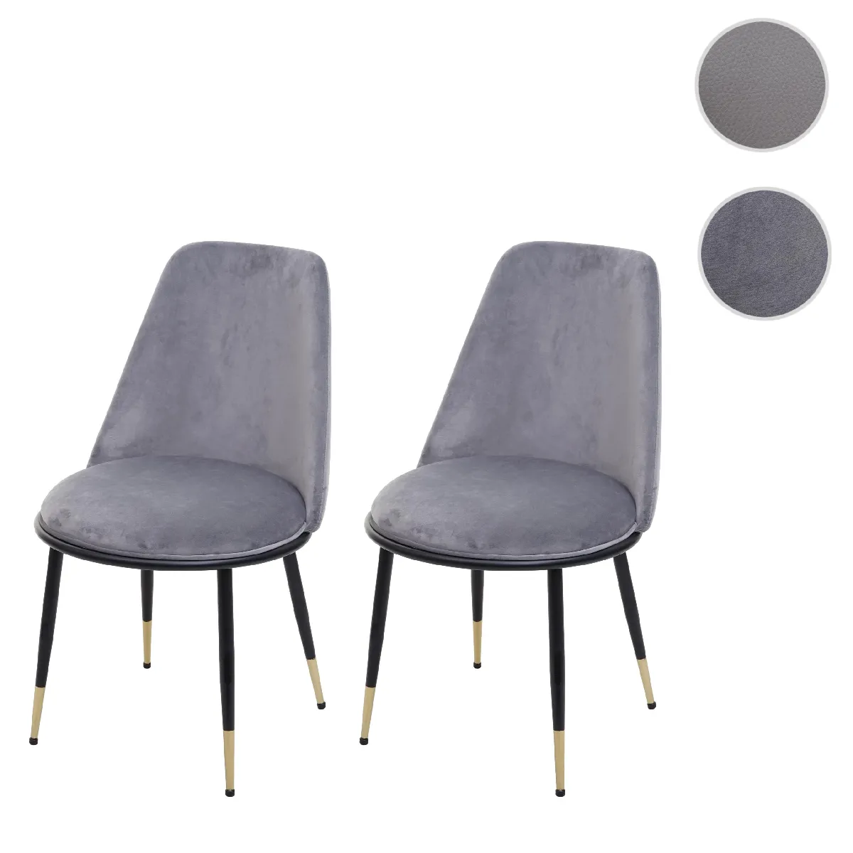 Mendler HWC-H28 - Gris pieds noirs Mendler HWC-H28 - Gris pieds noirs