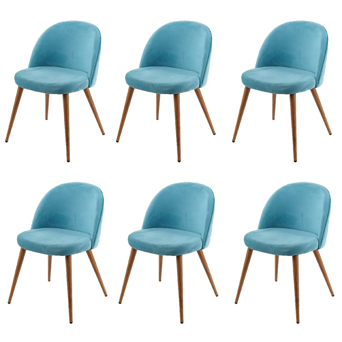 Decoshop26 Chaises de salle à manger