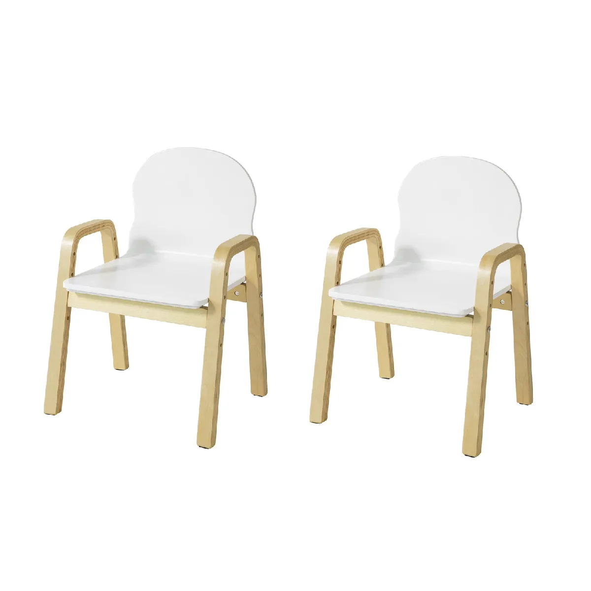 SoBuy KMB24-W - Lot de 2 - Enfant