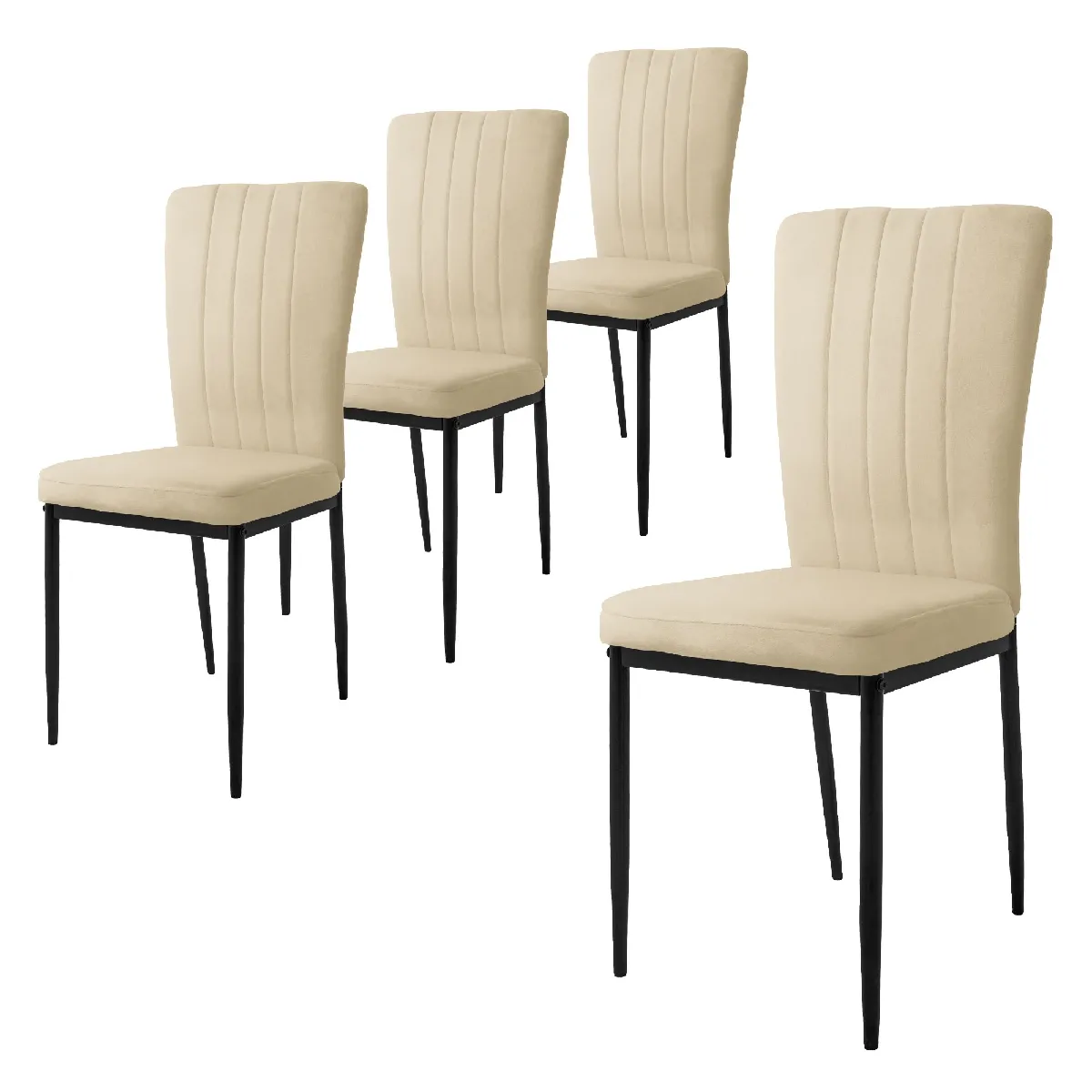 ML Design Chaises Velours - vue 5