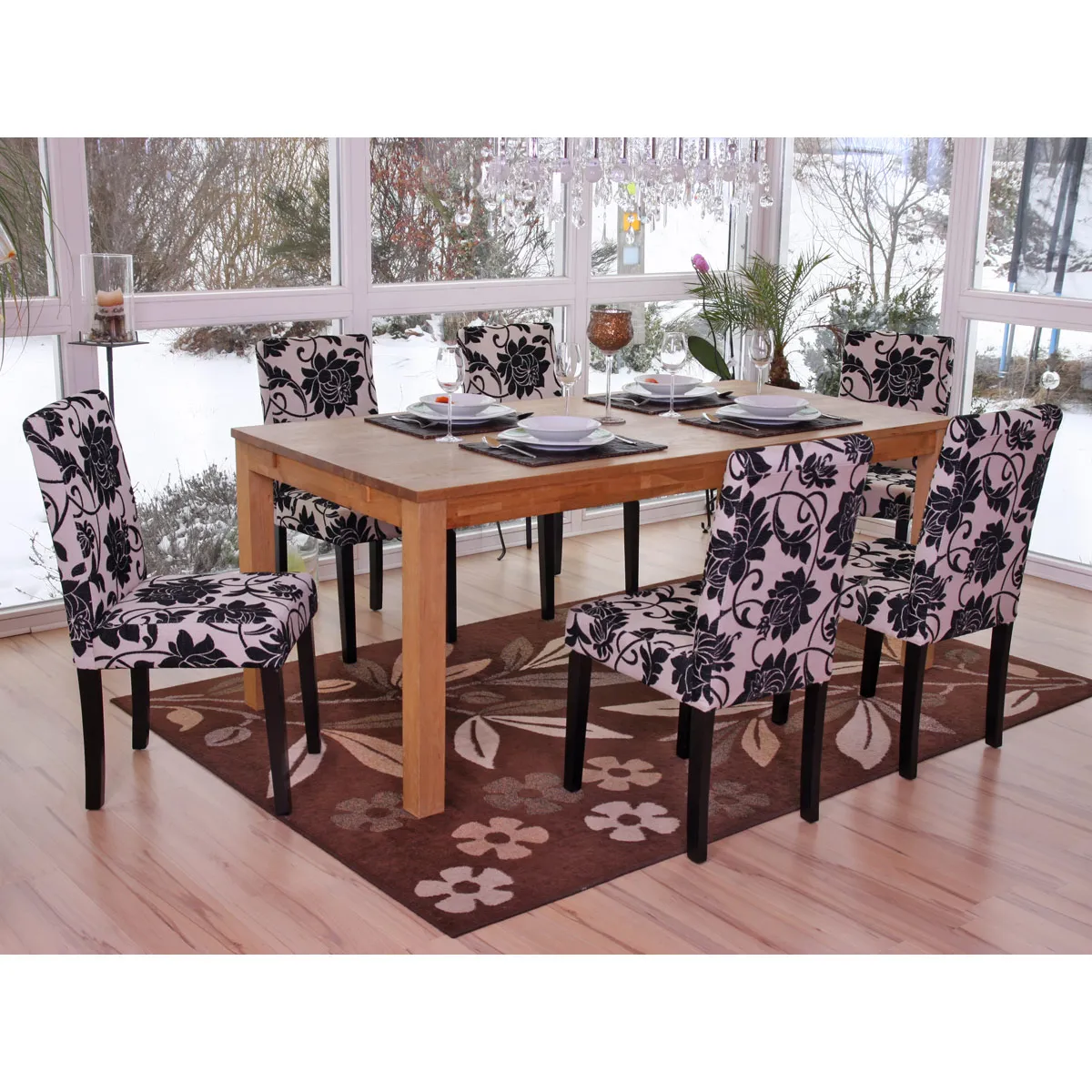 Mendler Chaises Littau - Jacquard Mendler Chaises Littau - Jacquard