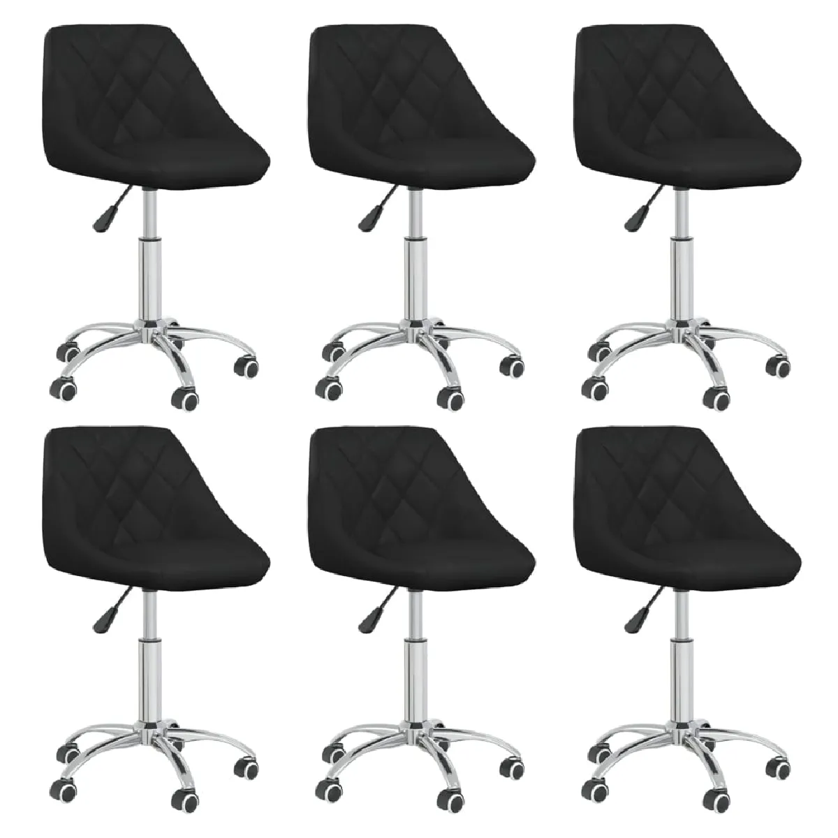 vidaXL Chaises pivotantes Lot de 2 - vue 5
