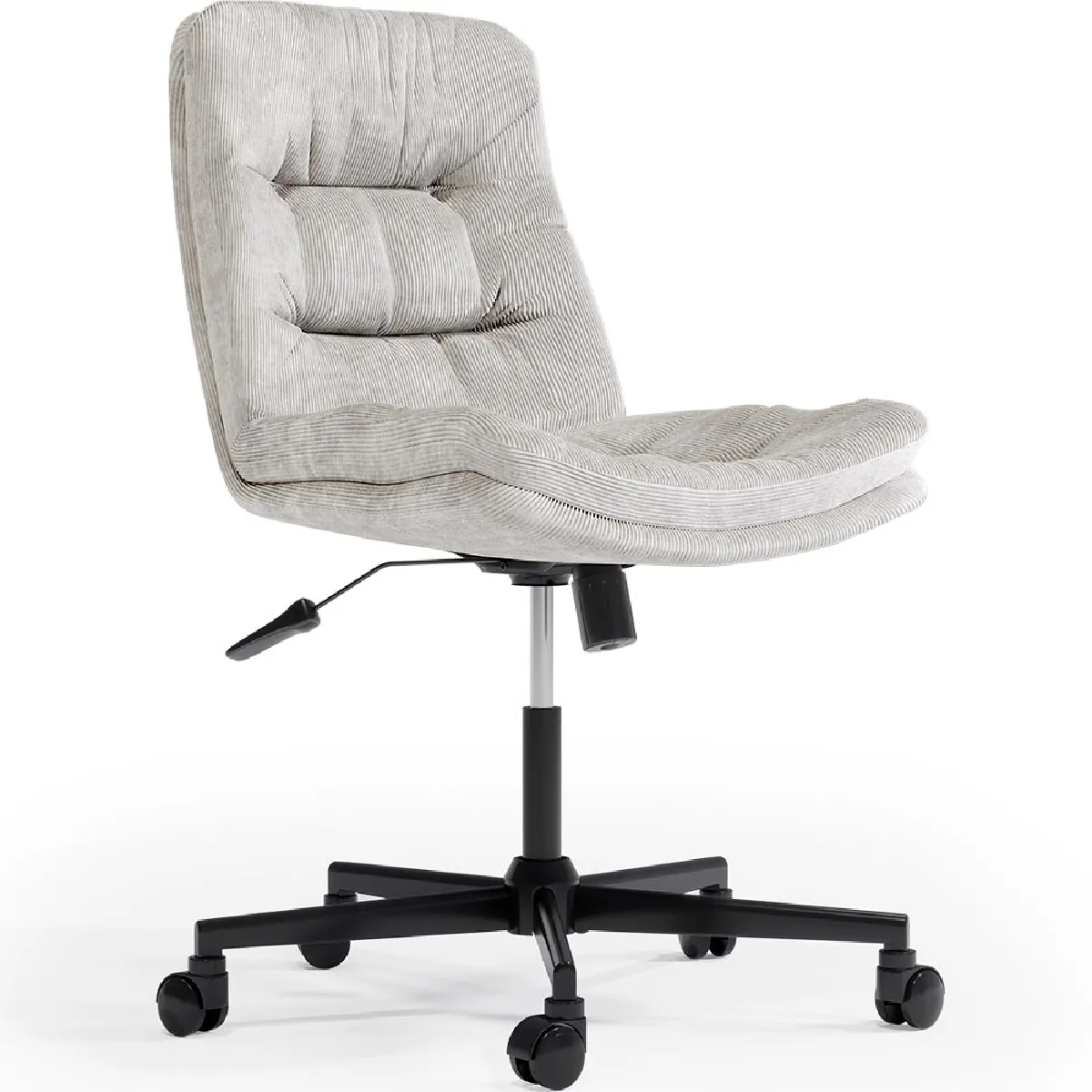 Chaise de Bureau Rembourrée - Pivotante - Hera Beige Chaise de Bureau Rembourrée - Pivotante - Hera Beige