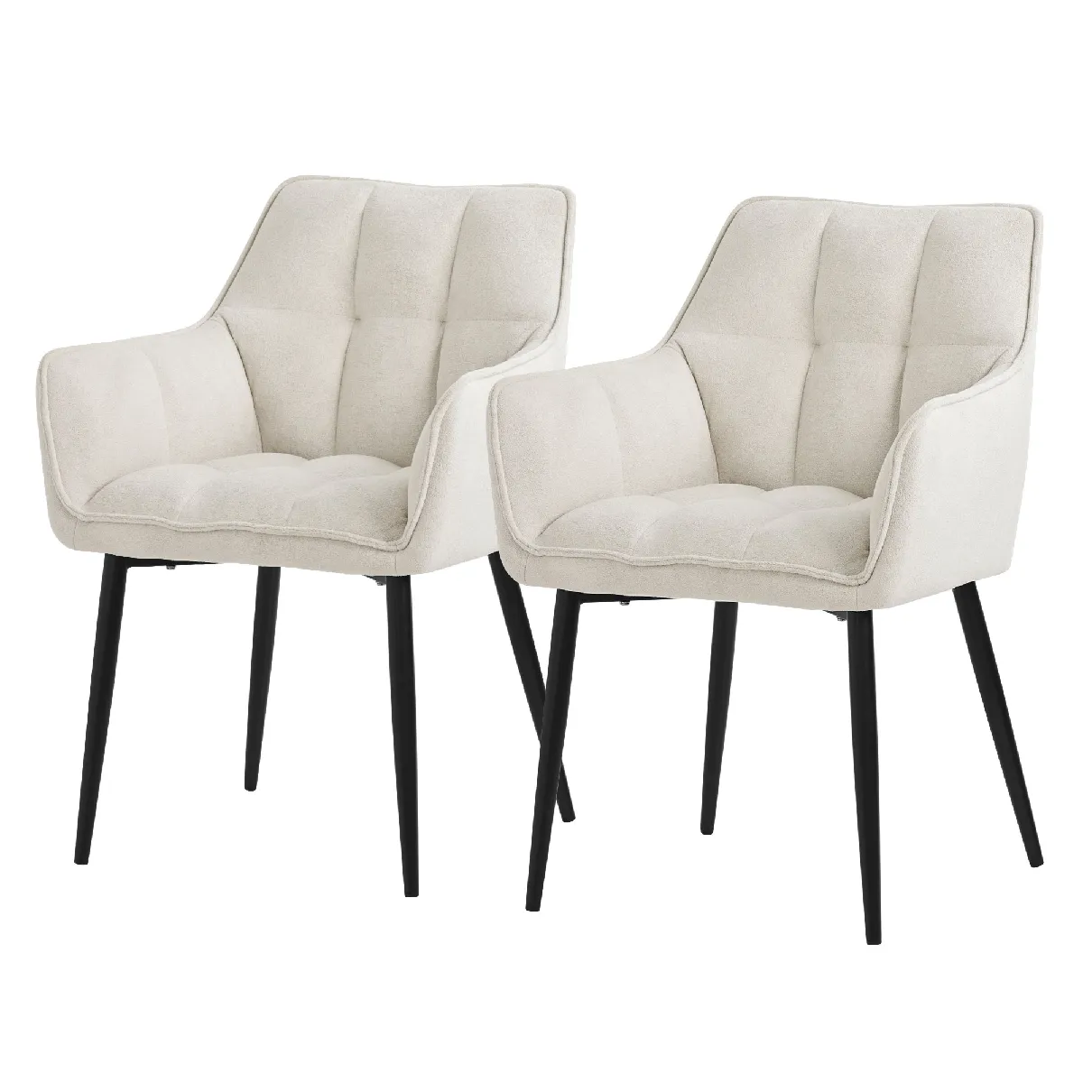 Ml-Design Bleu Lot 2 Chaises Salle À Manger