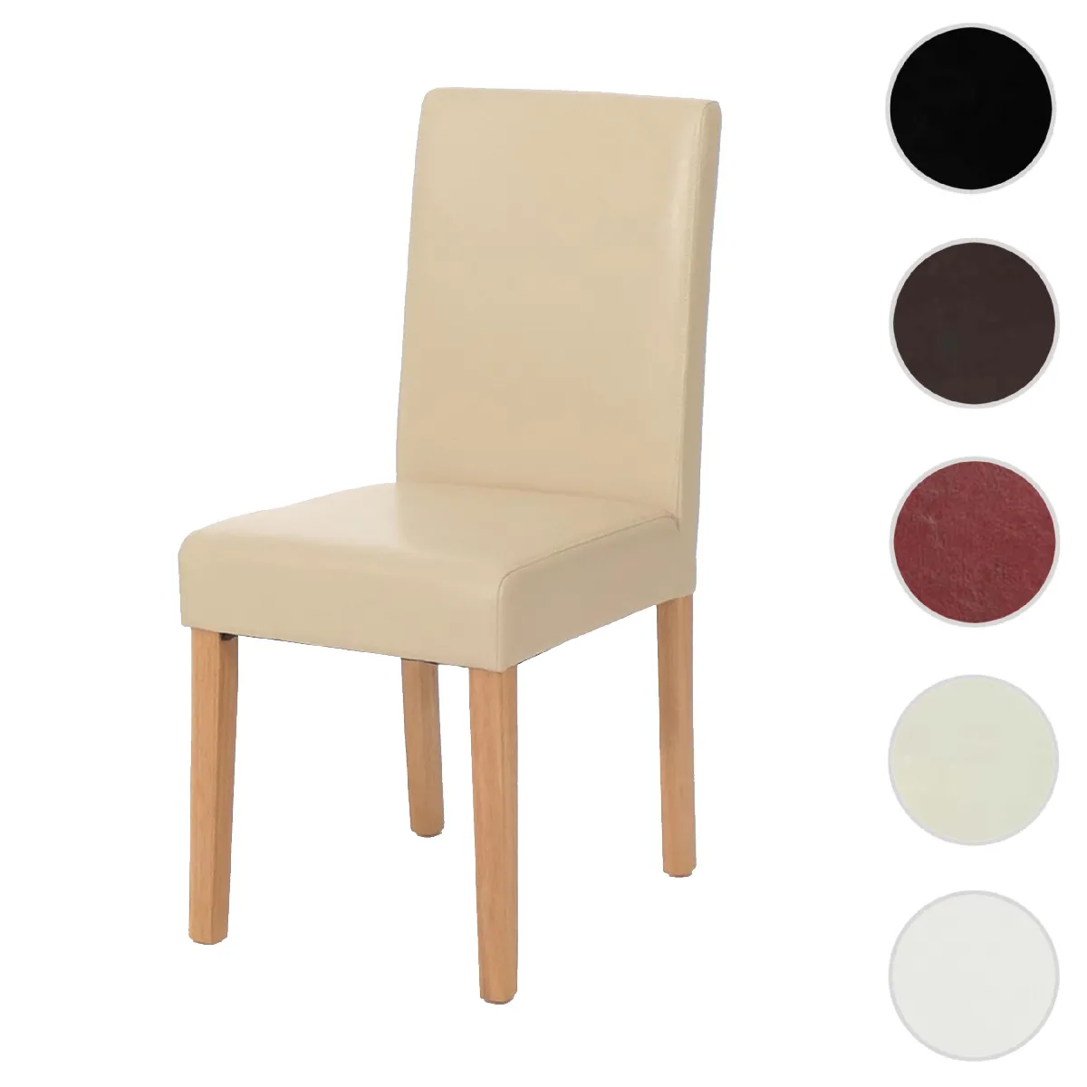 Mendler Chaise de salle à manger Littau Crème