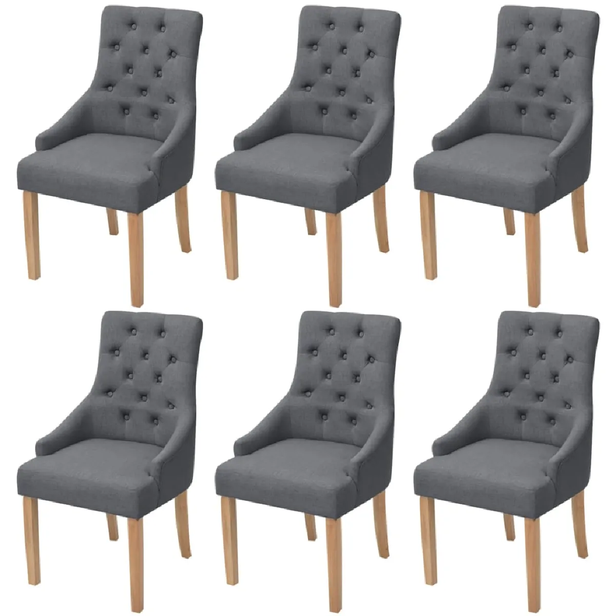 vidaXL Chaises à manger - vue 2