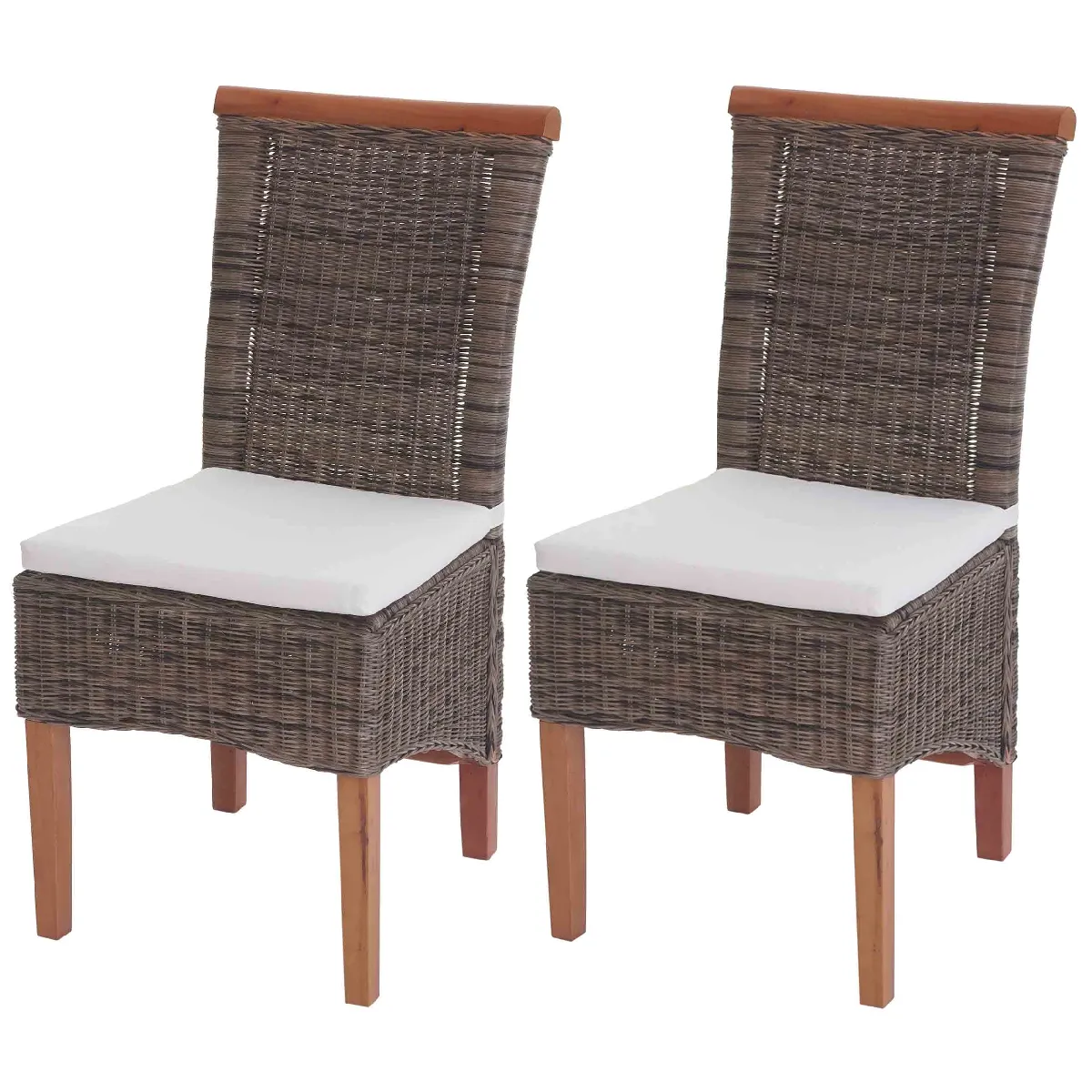 Mendler 2X Chaise Savona - Rotin