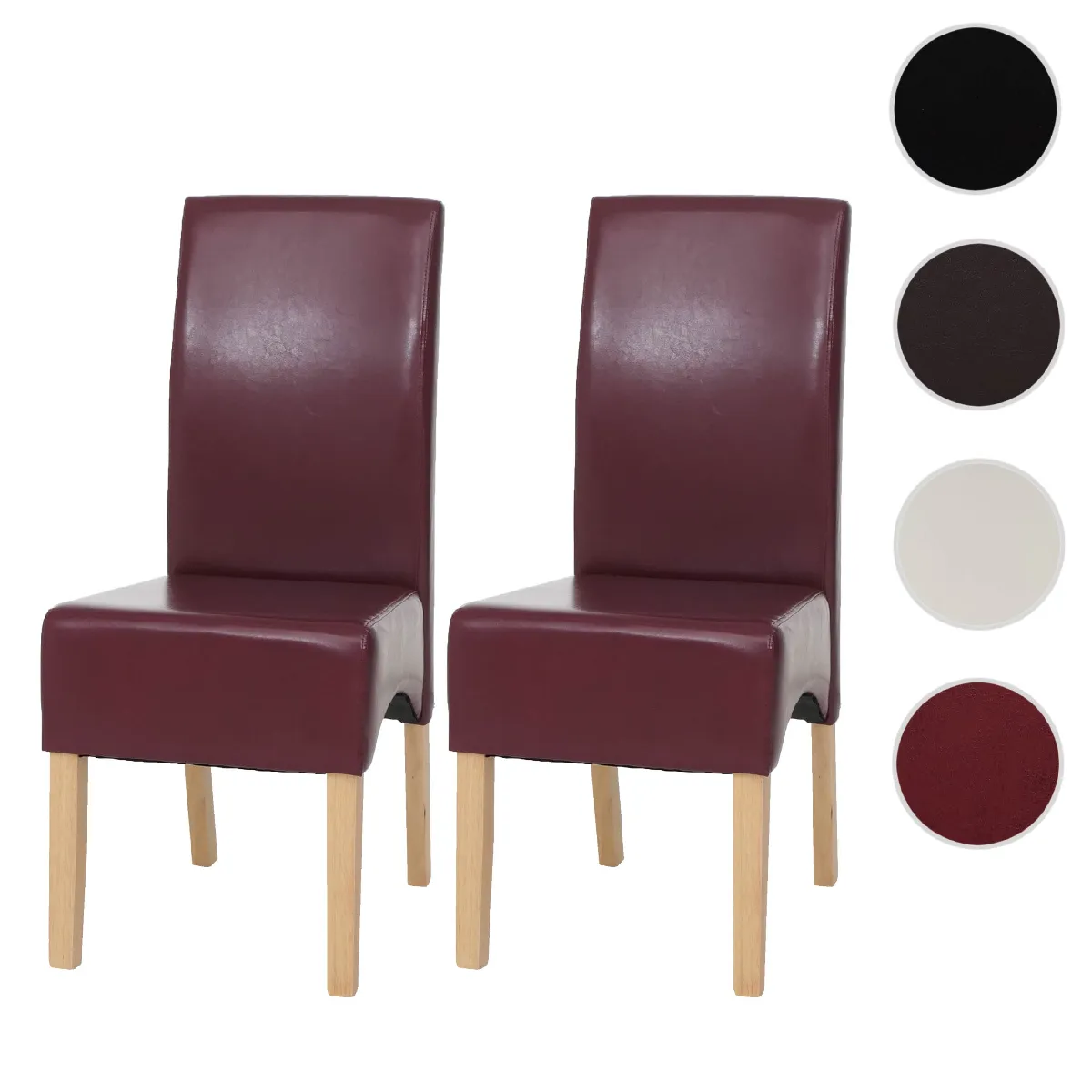Mendler Latina (lot de 2) - Rouge