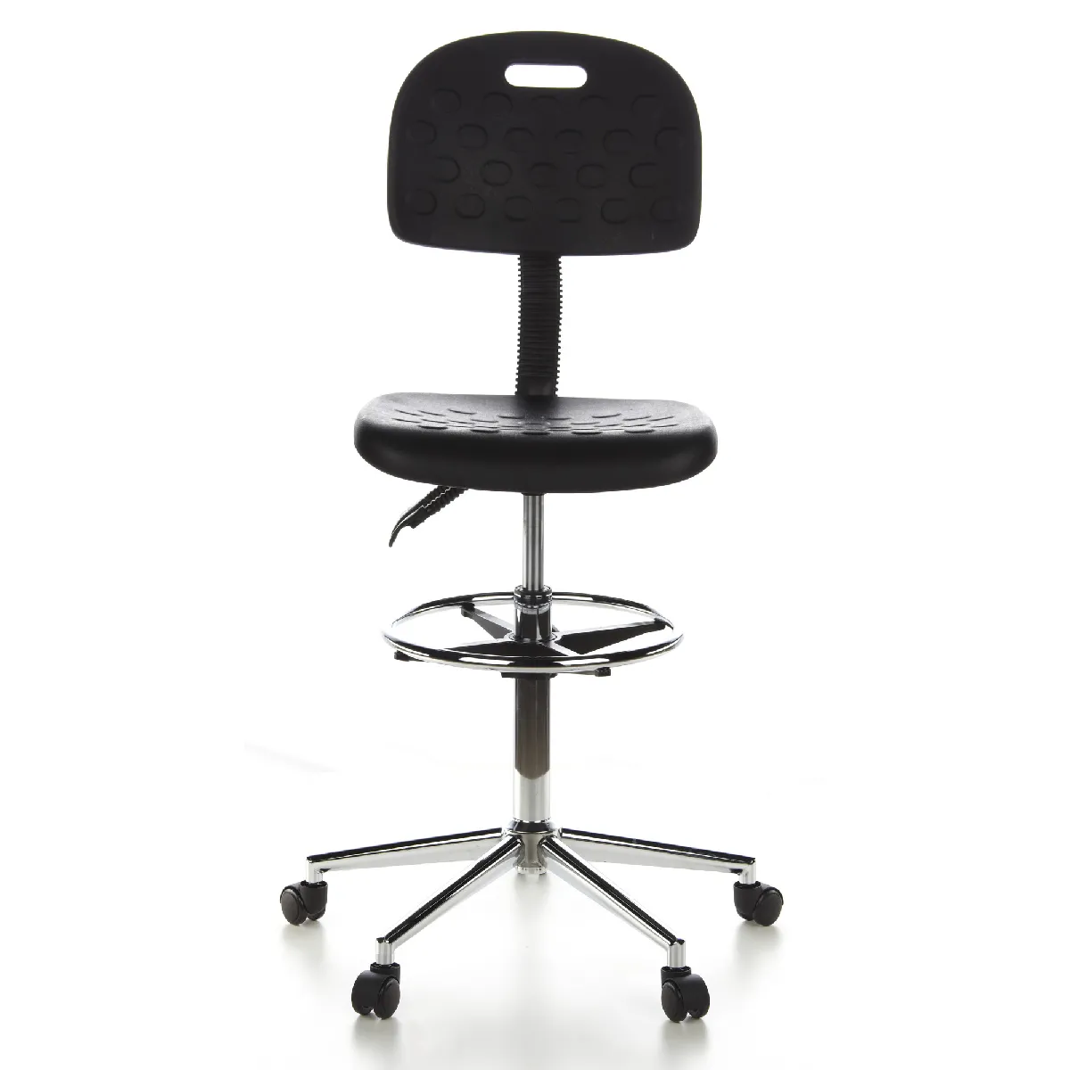 Hjh office Tabouret de bureau Top Work 23 - Noir Hjh office Tabouret de bureau Top Work 23 - Noir