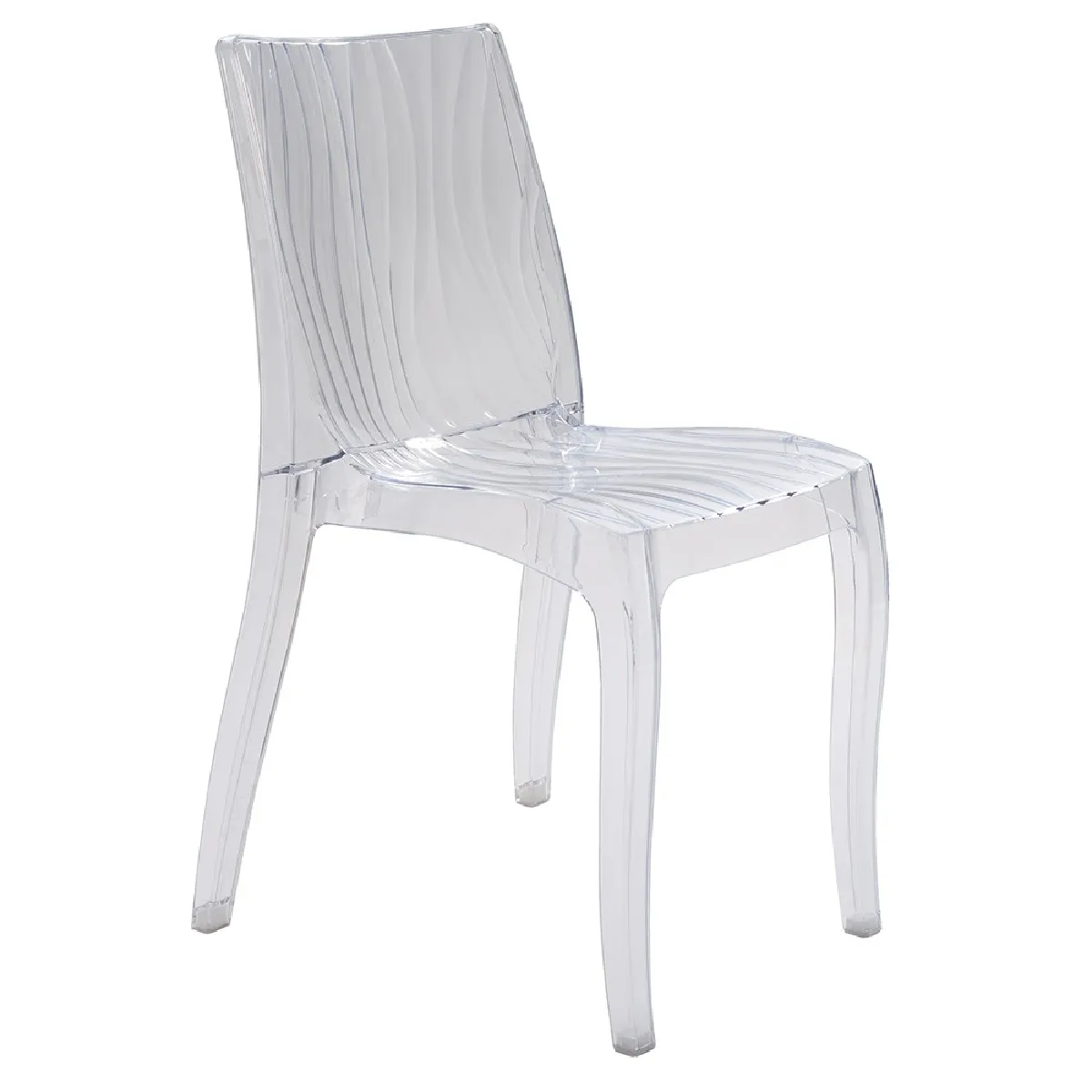 Chaise DUNE empilable / Transparent Chaise DUNE empilable / Transparent