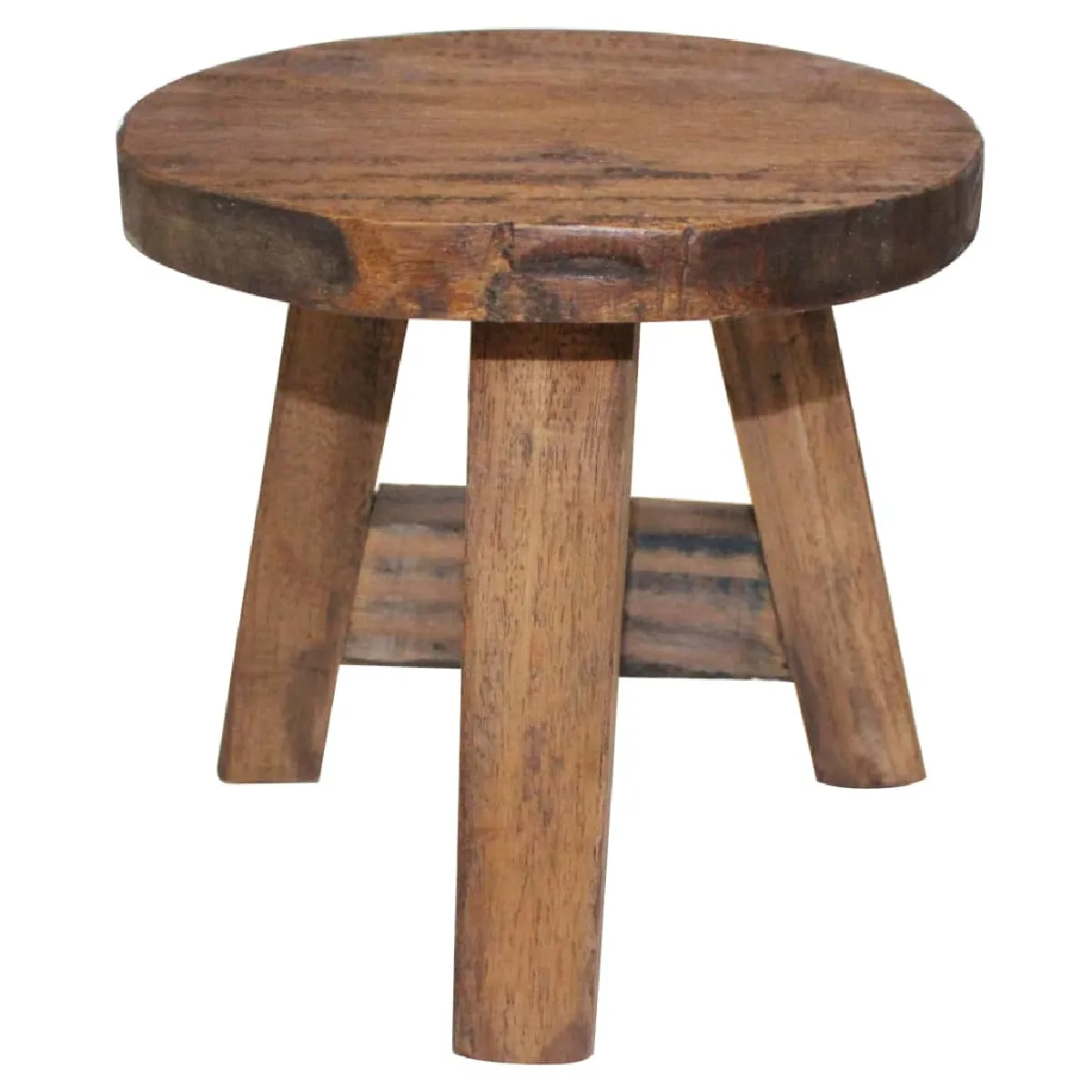 vidaXL Tabouret Acajou massif