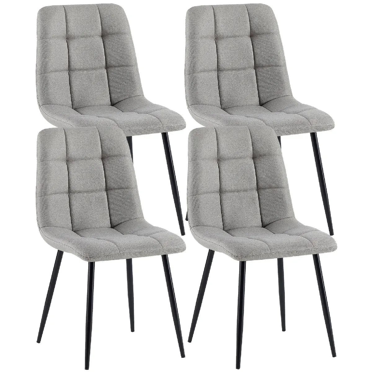 Decoshop26 Chaises Lot de 2 - vue 5