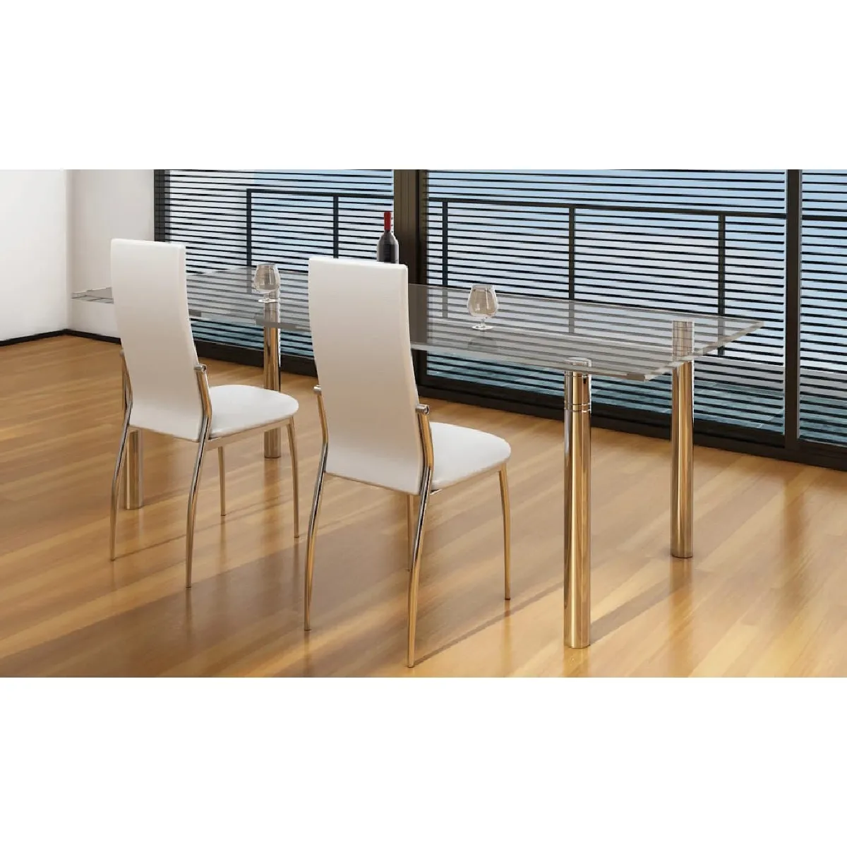 VidaXL Chaises similicuir - vue 4
