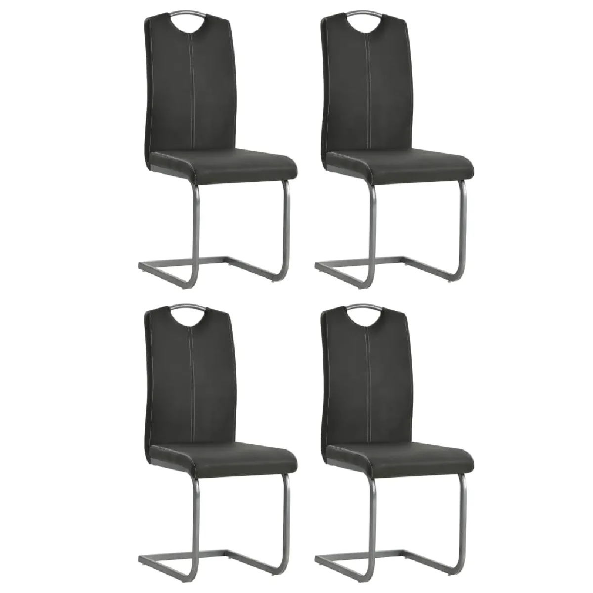 Lot de 6 chaises cantilever - vue 4