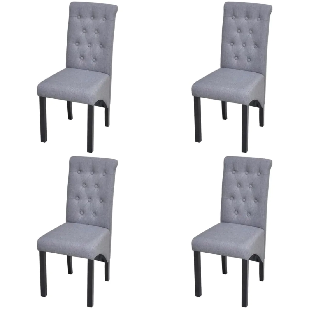 vidaXL Chaises de Salle à Manger Lot de 6 - vue 4
