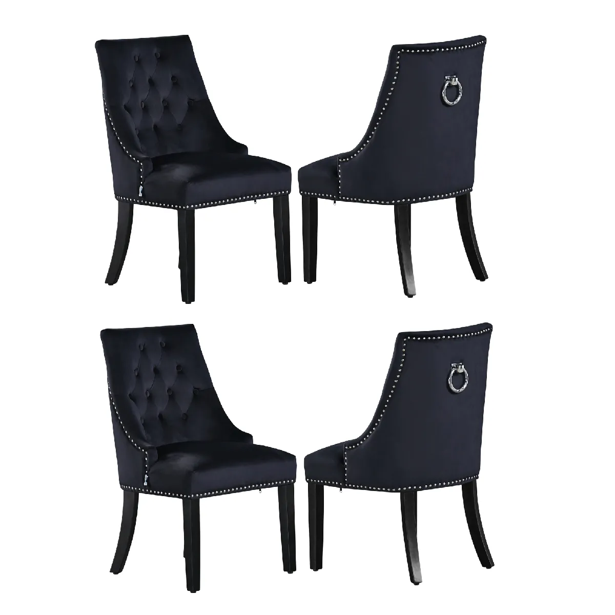 Windsor - Velours Noir Windsor - Velours Noir