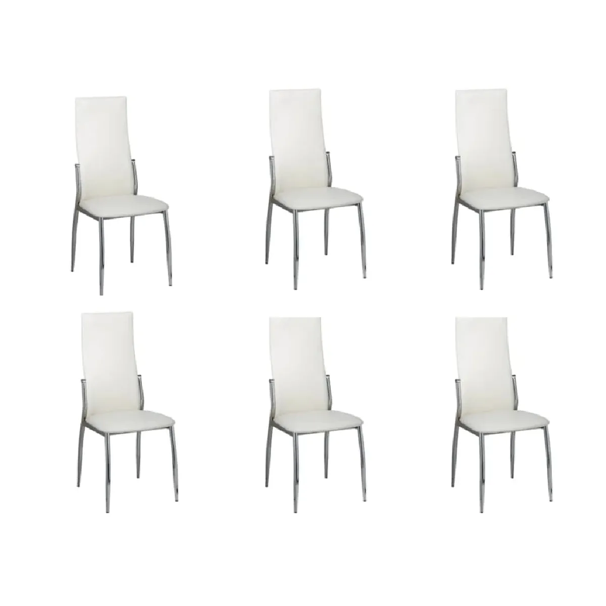 vidaXL Lot de 4 Chaises - vue 3