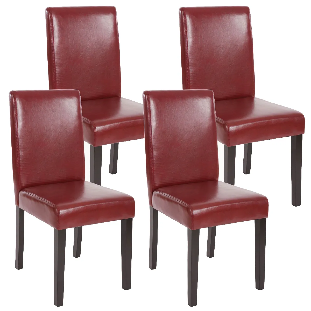 Mendler Littau Lot de 4 chaises