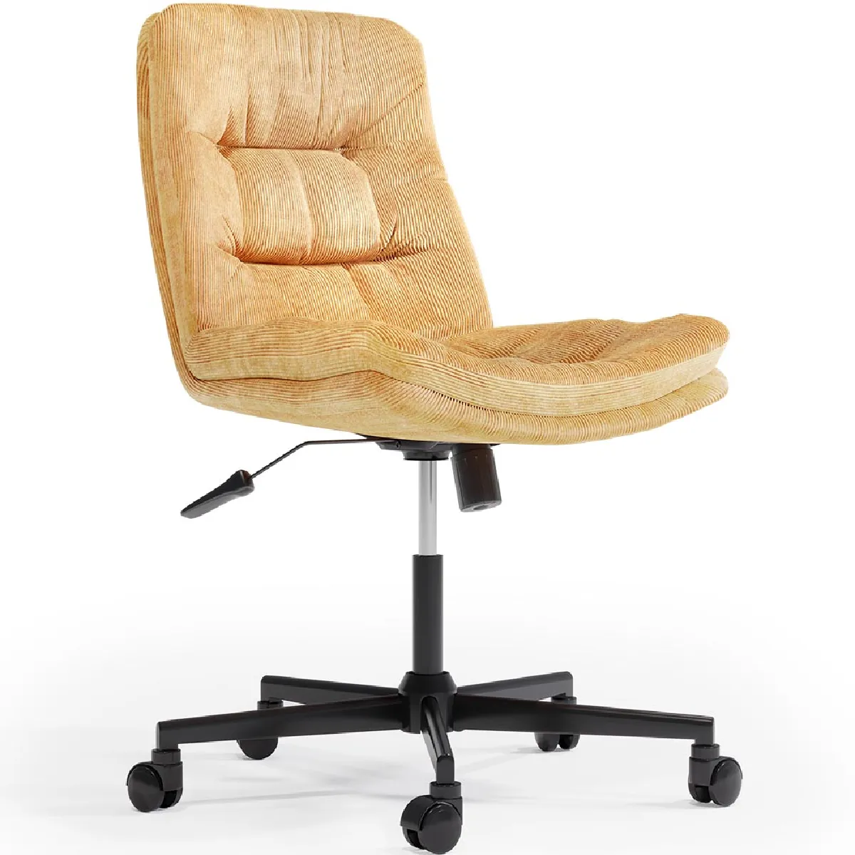 Chaise de Bureau Rembourrée - Pivotante - Hera Orange