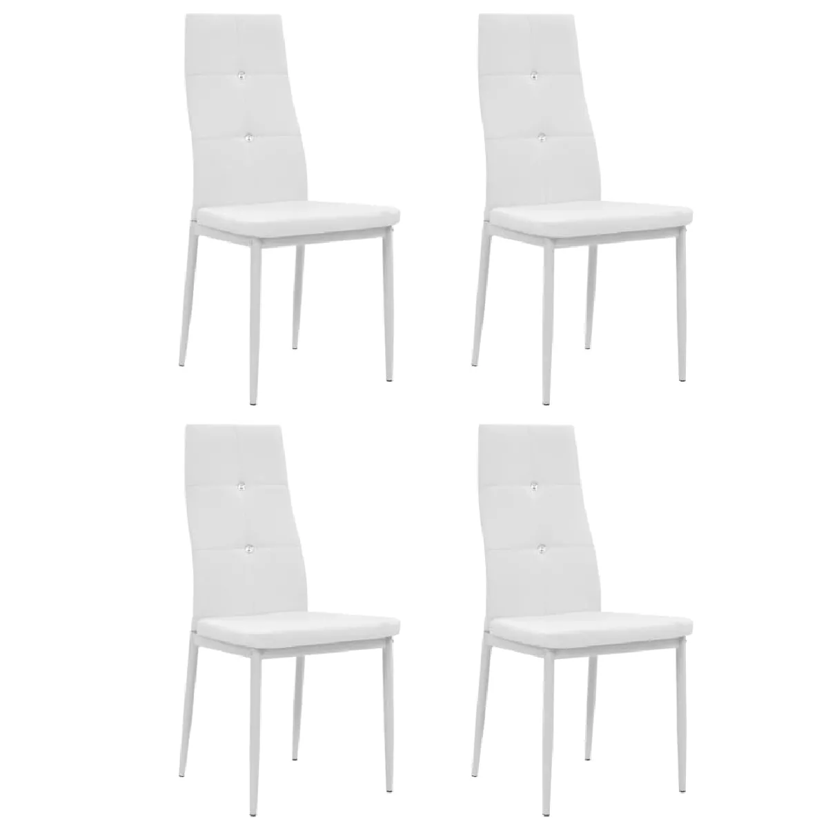 VidaXL Chaises similicuir - vue 5
