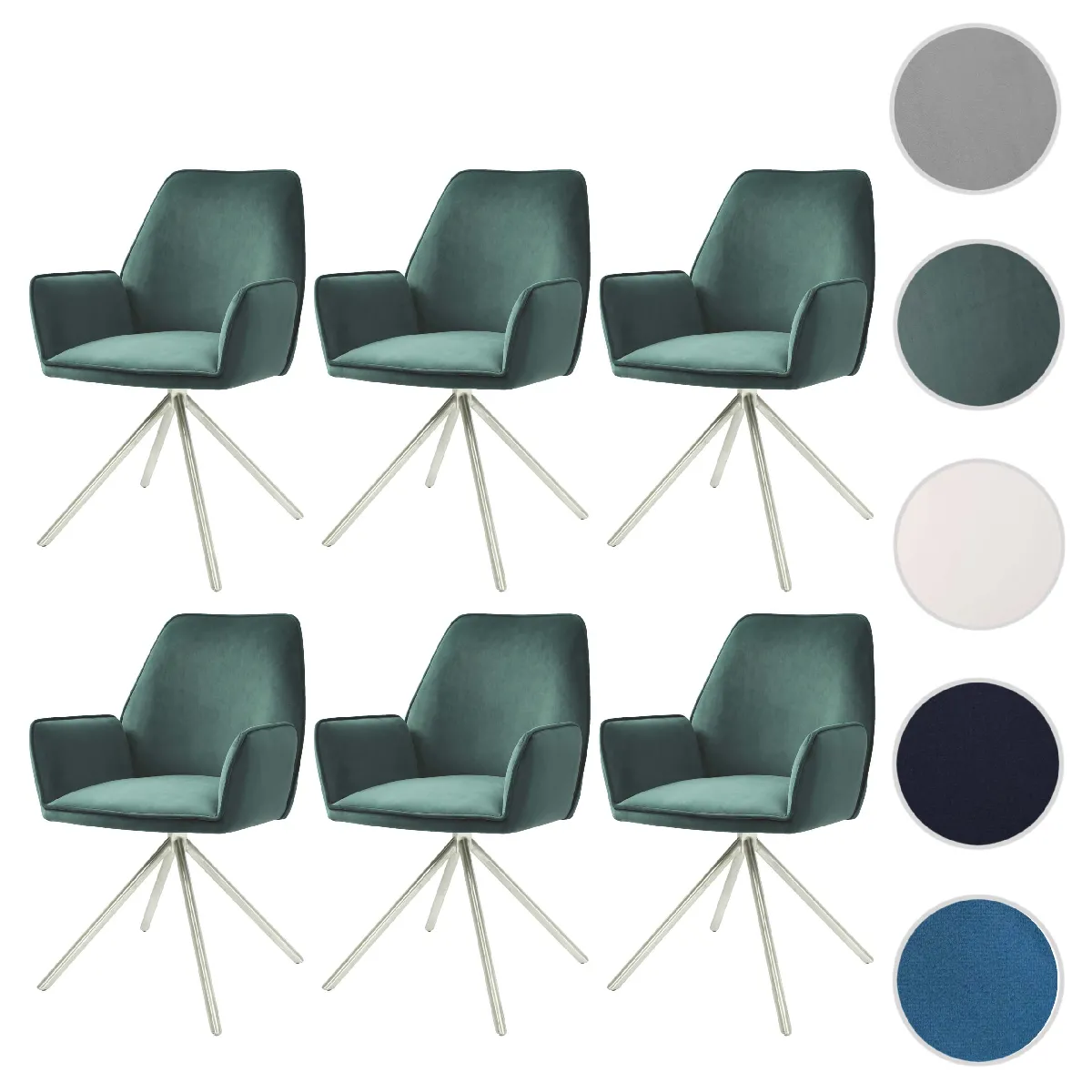 Mendler Chaises HWC G67