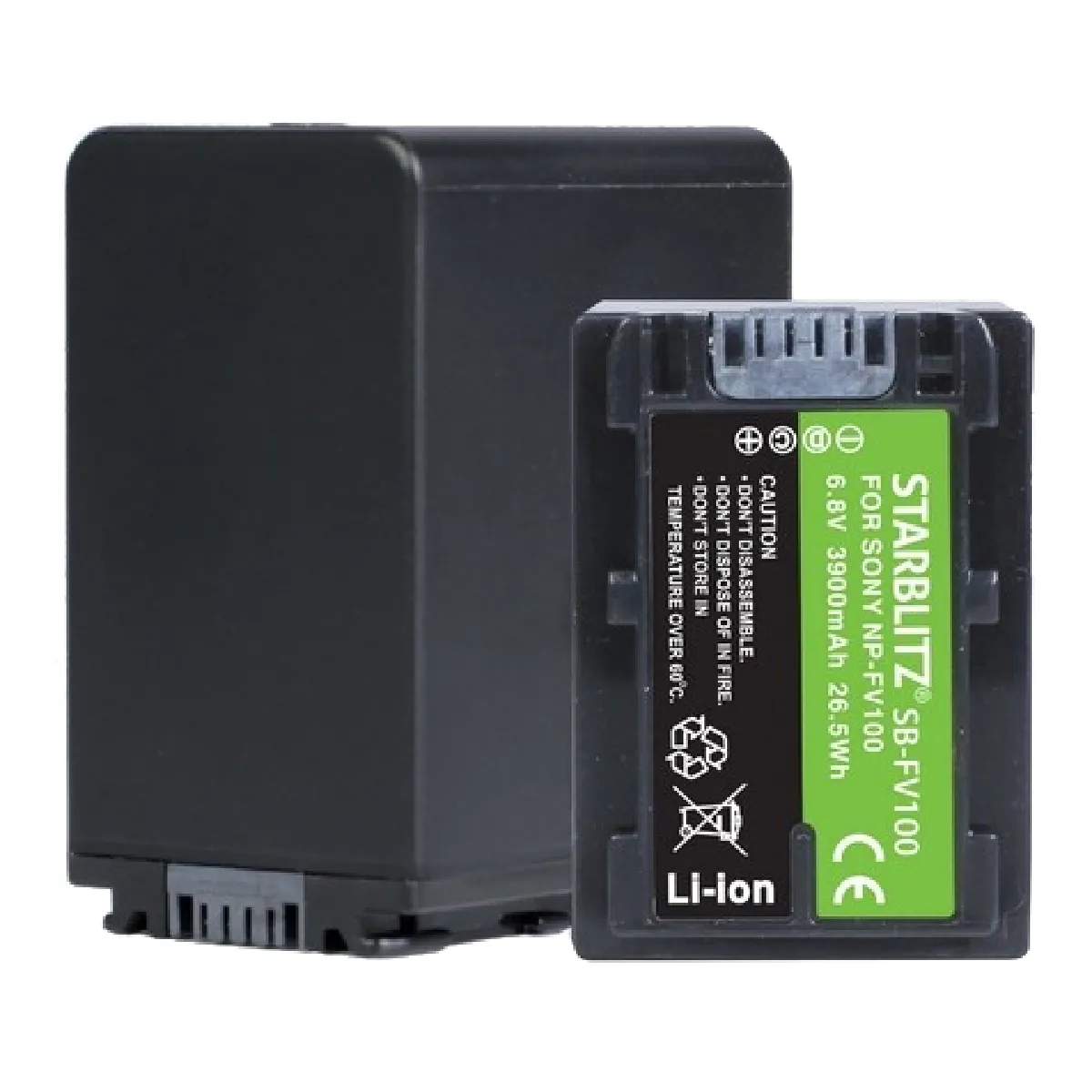 Starblitz Batterie Photo Pour Sony Np-Fv100 - 3900 Mah
