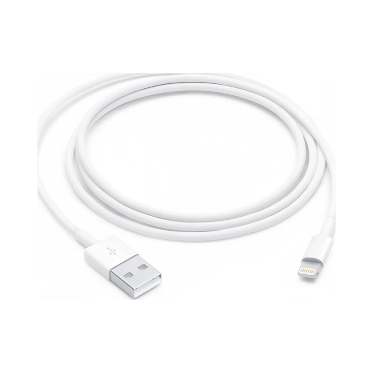 Apple Câble de Chargement USB A/Lightning 2.4A FastCharge 12W 1m Blanc