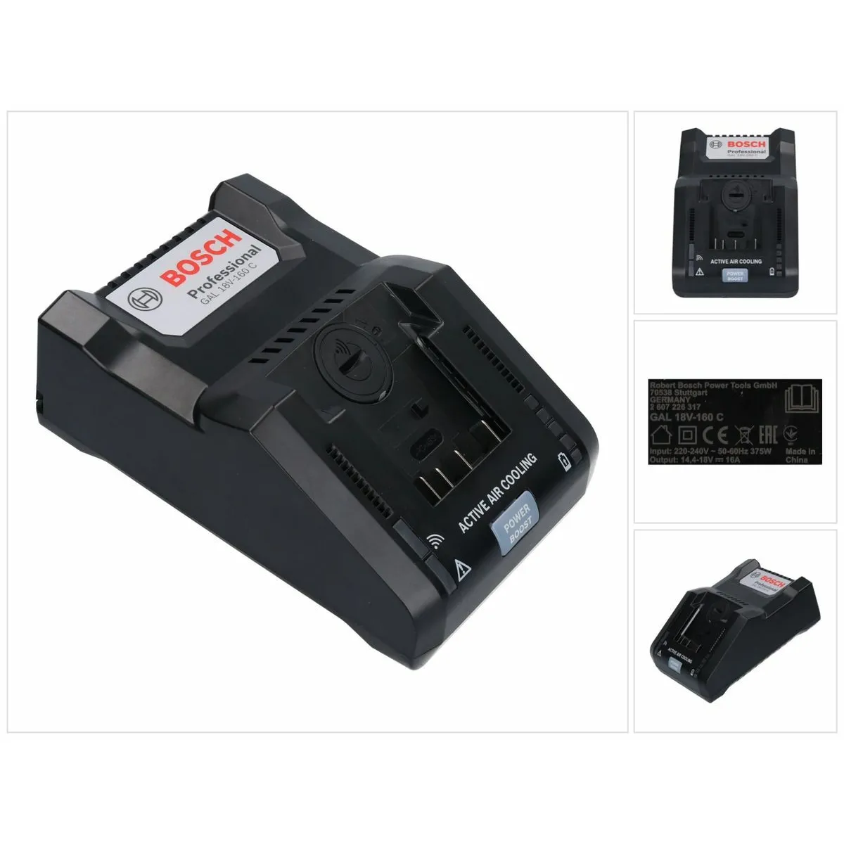 Chargeur ultra rapide GAL 18V 160 C Professional 14 4 – 18 V BOSCH 1600A019S5 - vue 5