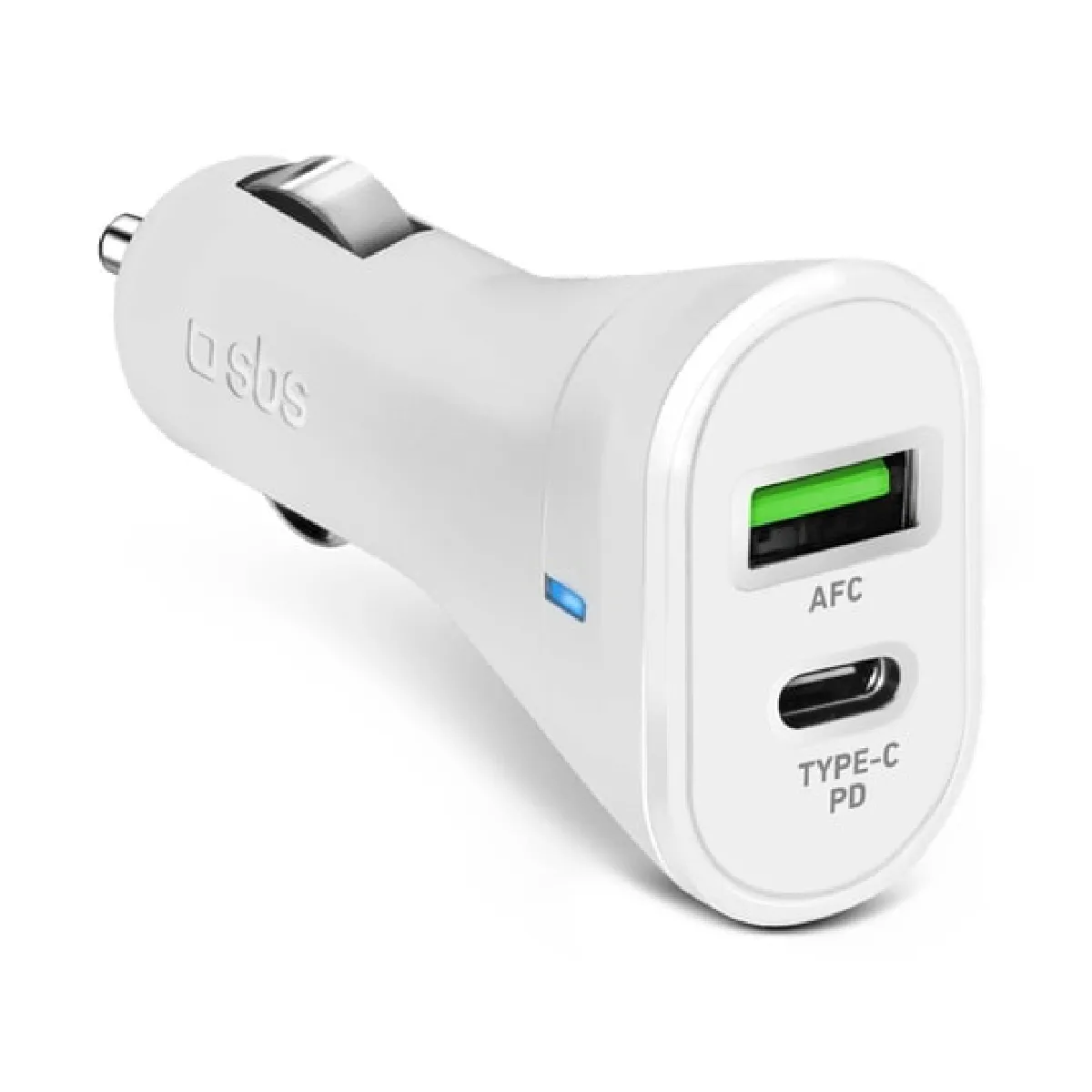Sbs Chargeur Allume Cigare 20W Usb-A & Usb-C