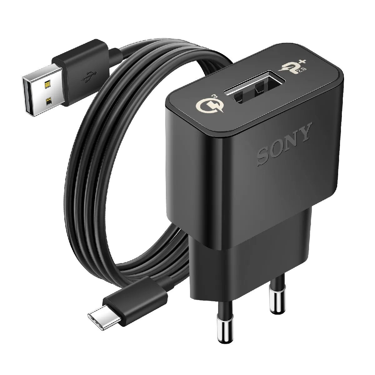 Chargeur Secteur Sony UCH20 – 1.5A, Câble USB-C Inclus