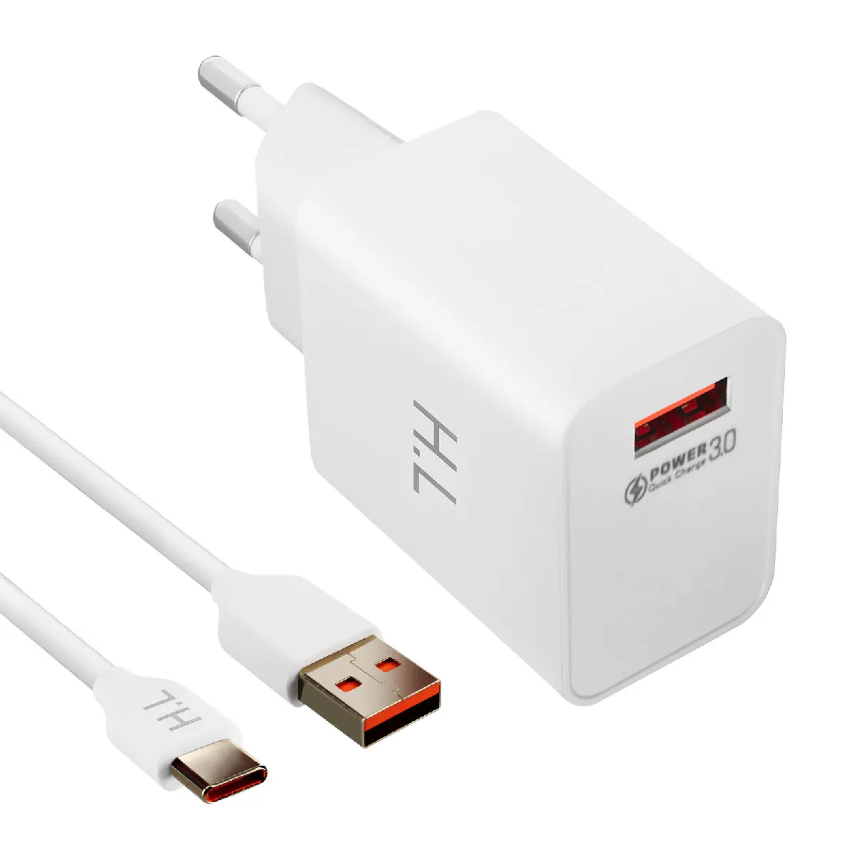 Avizar Blanc Chargeur Secteur Usb 3A