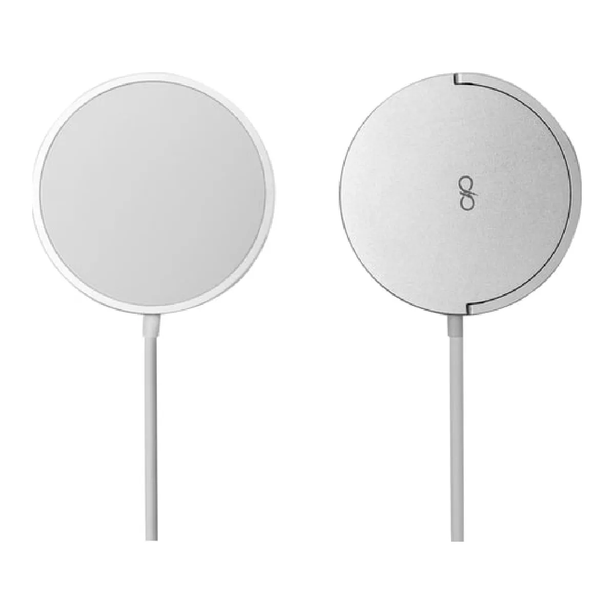 Force Blanc Power Chargeur Induction Magsafe 15W