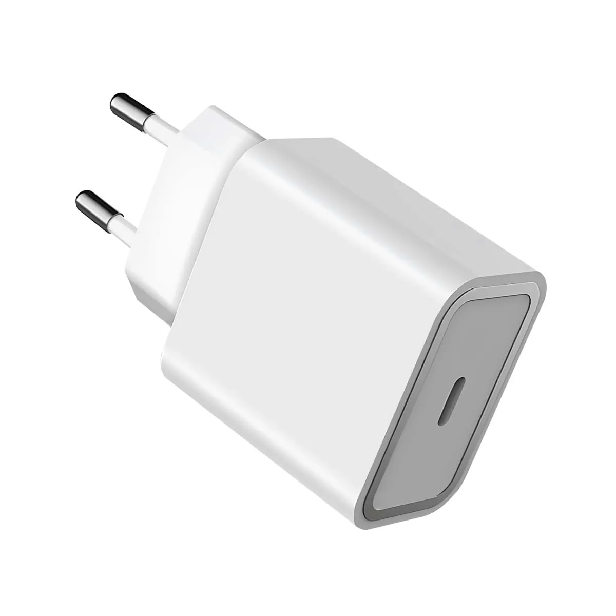 Force Blanc Power Chargeur Secteur Usb C 25W Power Delivery